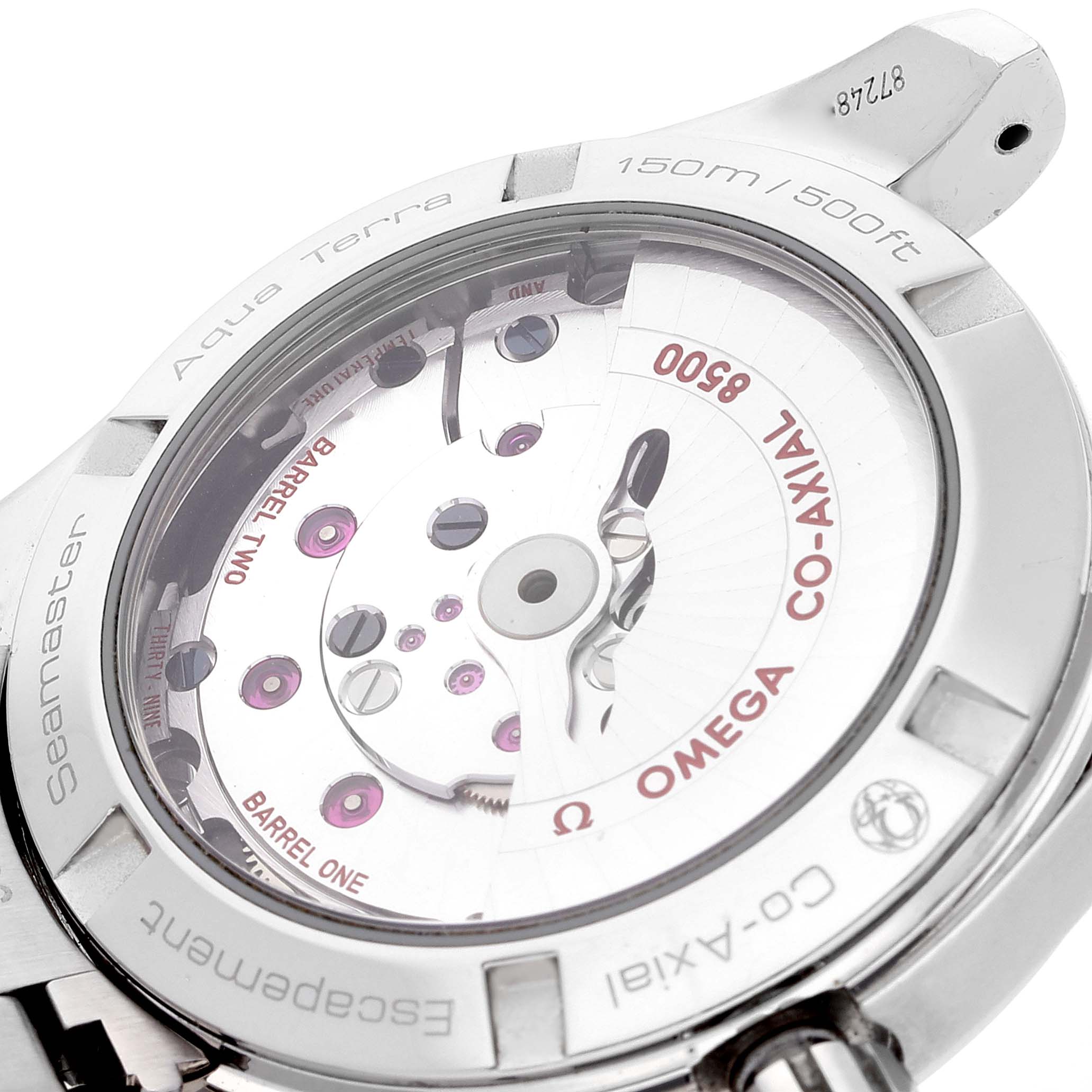 Omega Seamaster Aqua Terra Black Dial Steel Mens Watch 231.10.39.21.01.002