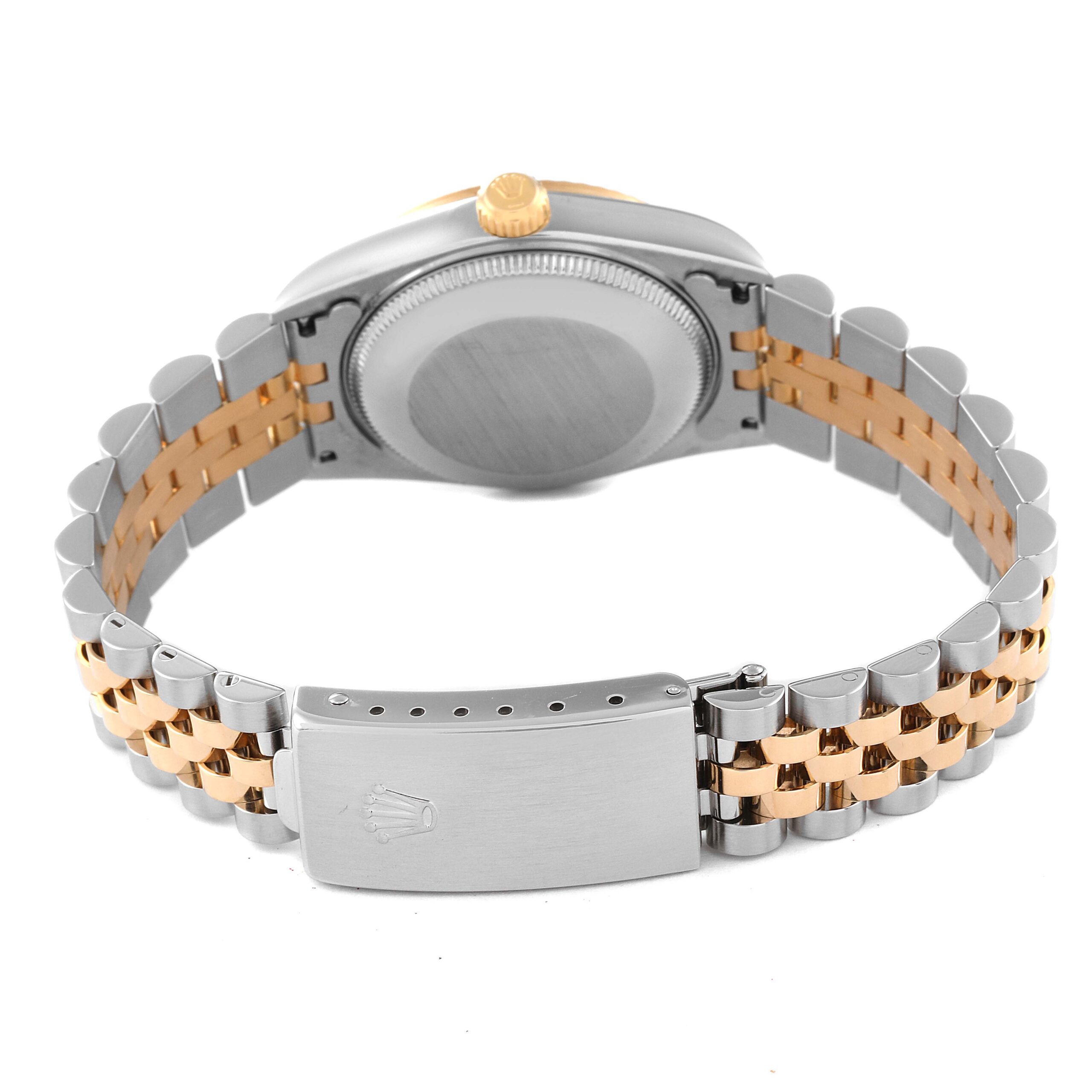 Rolex Datejust Midsize Steel Yellow Gold Ladies Watch 78273 Box Papers