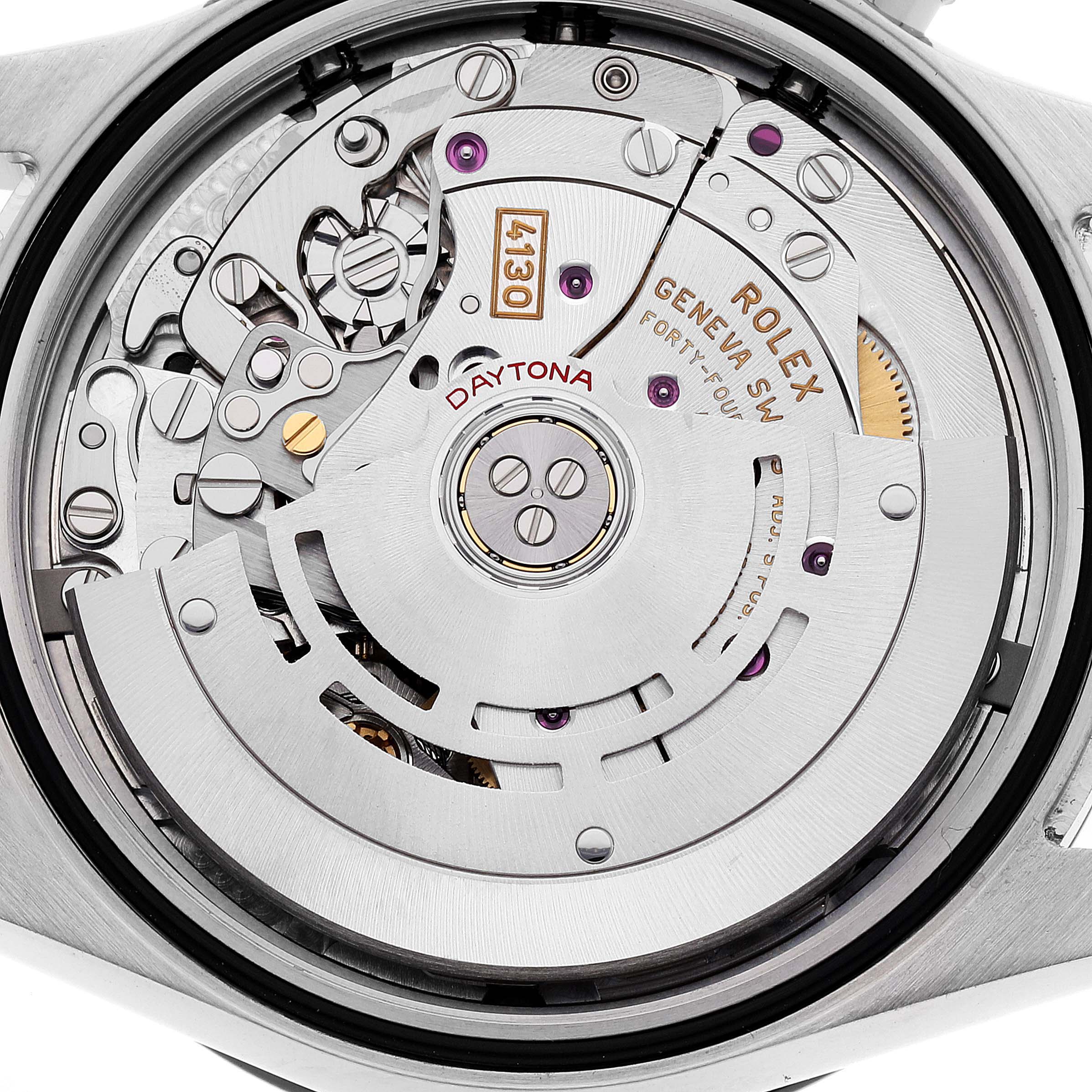 Rolex Daytona Ceramic Bezel White Panda Dial Steel Mens Watch 116500 Box Card