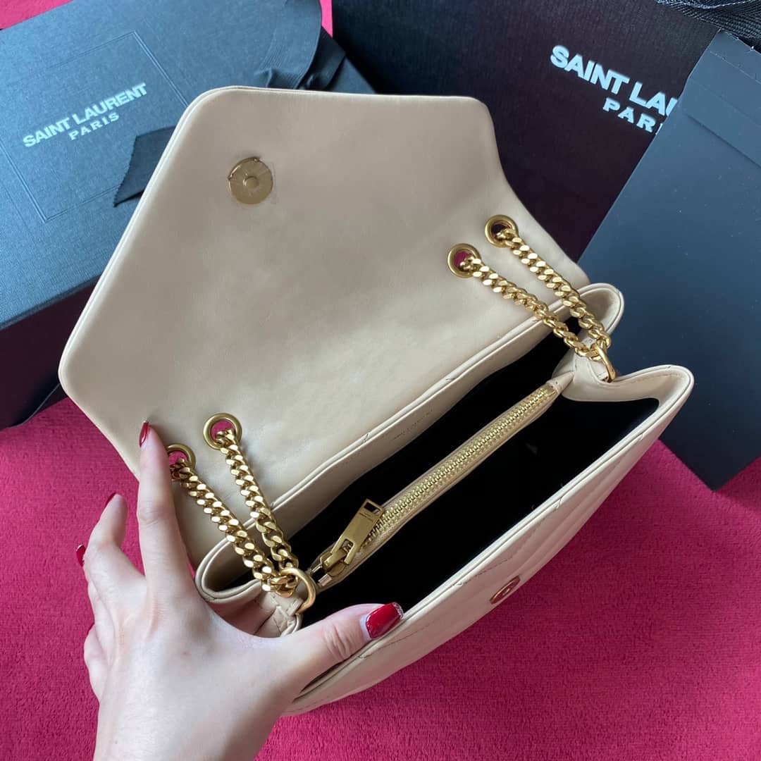 Saint Laurent Bag Dupe Loulou Small Quilted “Y” Leather Replica Bag