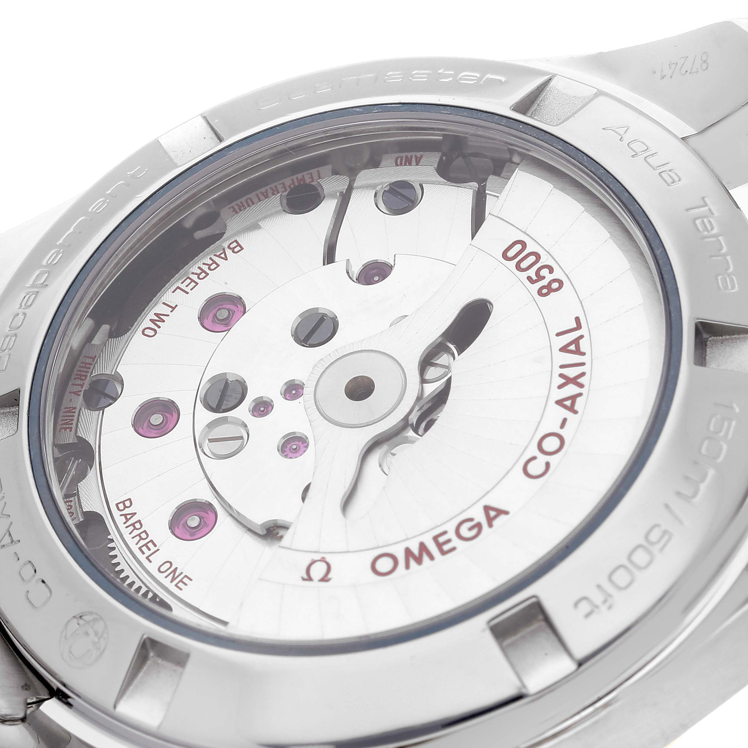 Omega Seamaster Aqua Terra Steel Yellow Gold Watch 231.20.39.21.06.004 Box Card