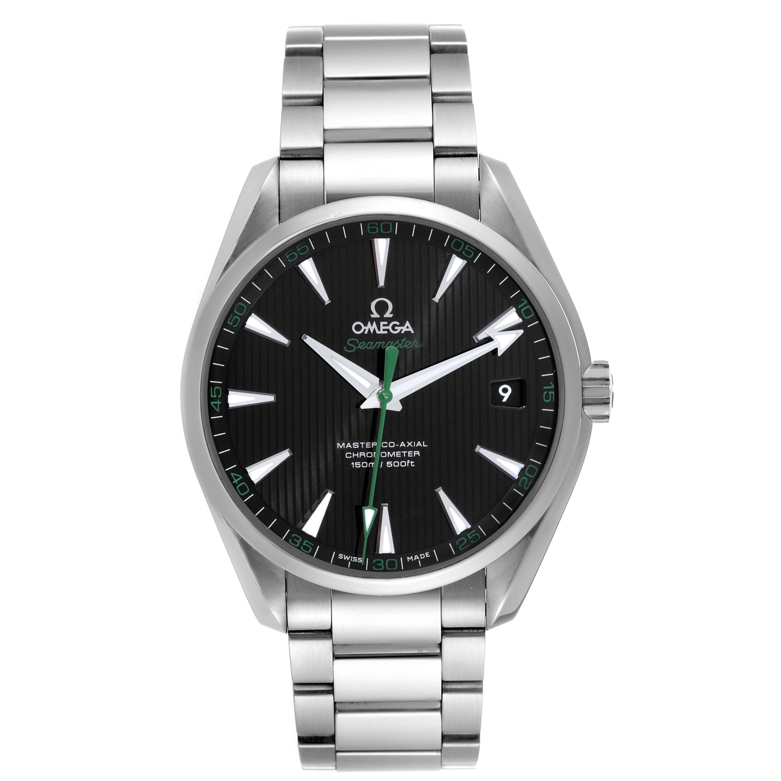Omega Seamaster Aqua Terra Golf Edition Mens Watch 231.10.42.21.01.004 Box Card