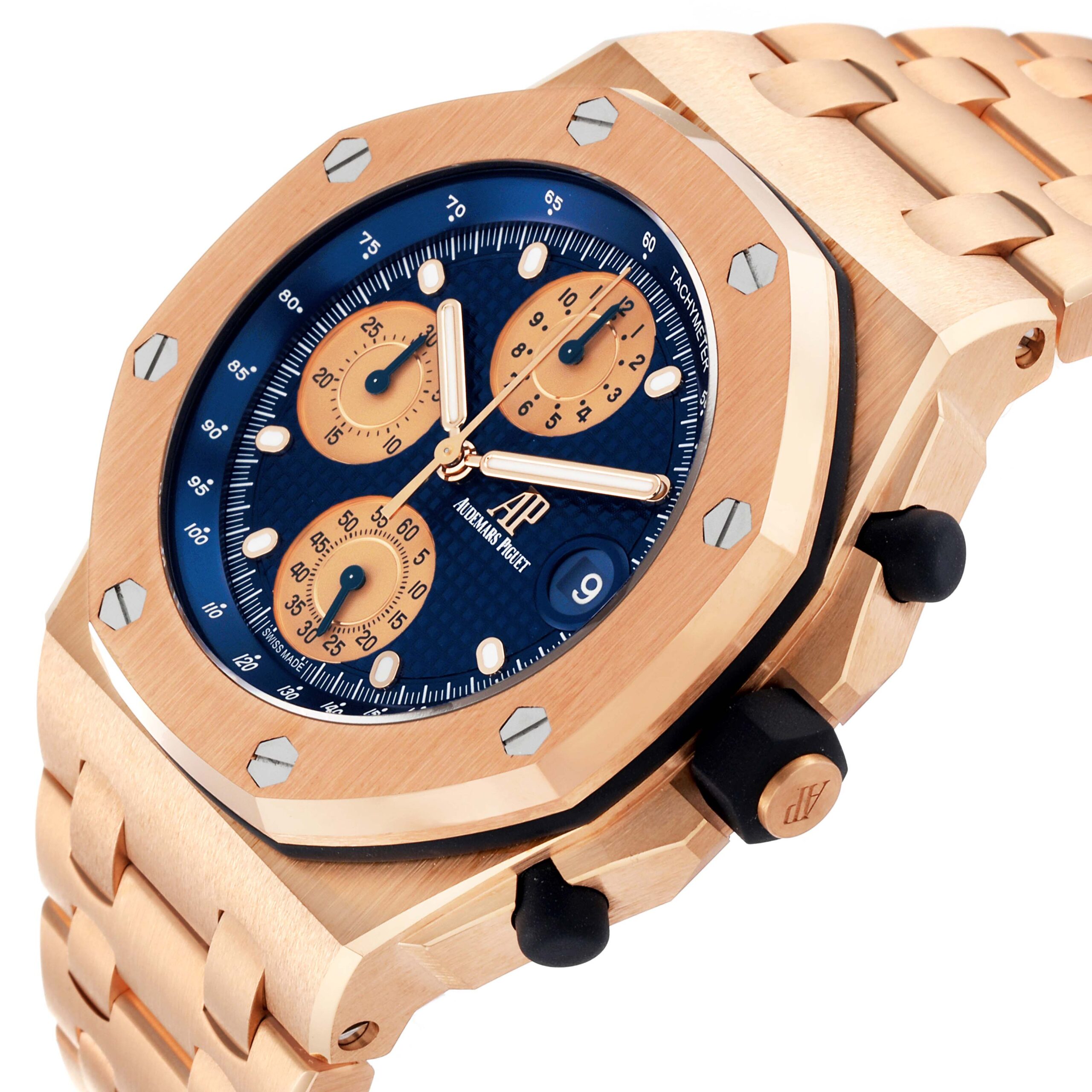 Audemars Piguet Royal Oak Offshore Rose Gold Mens Watch 26238OR Unworn