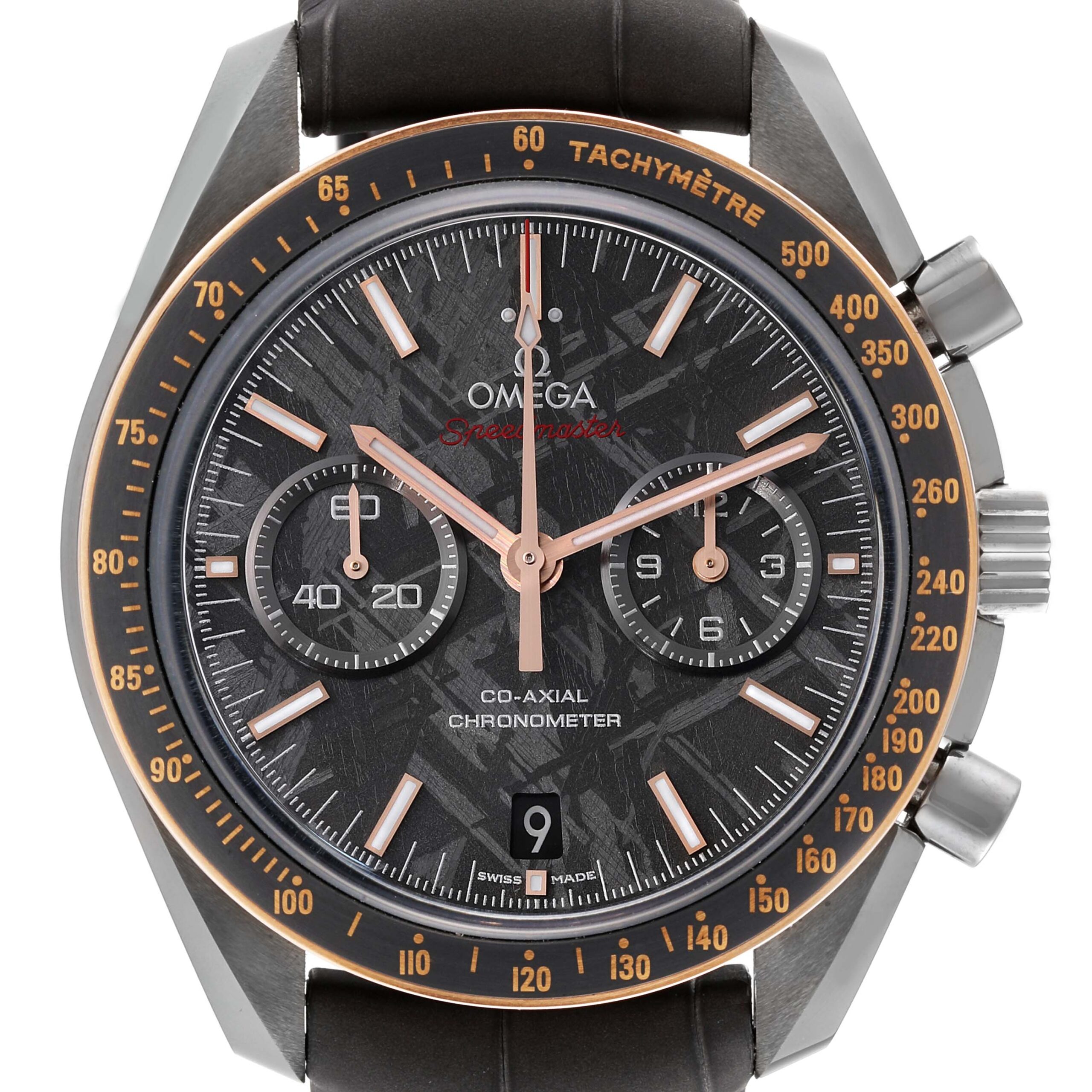 Omega Speedmaster Grey Side of the Moon Mens Watch 311.63.44.51.99.001 Box Card