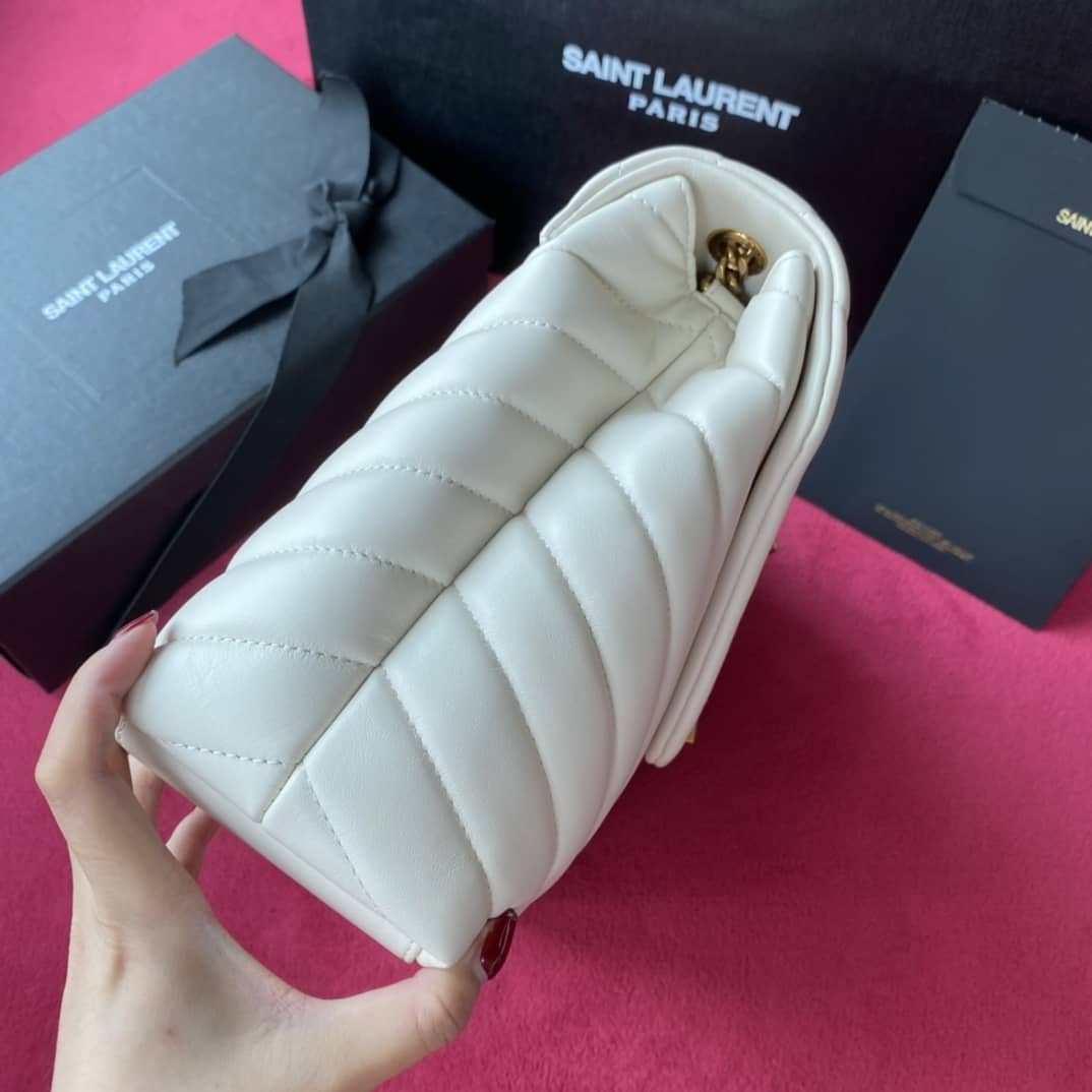 YSL Loulou Medium Quilted “Y” Leather Replica Bag