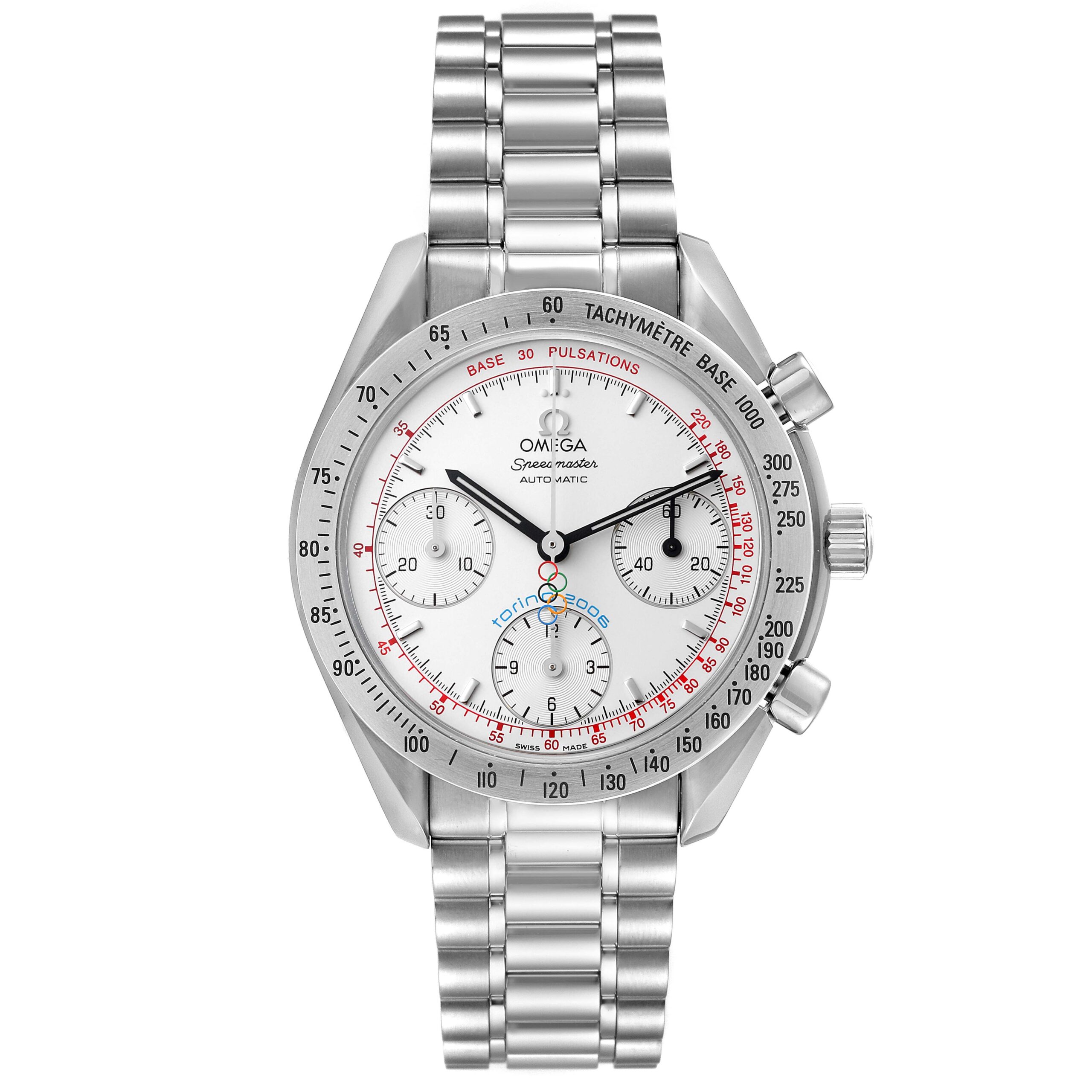 Omega Speedmaster Torino Olympics Limited Edition Mens Watch 3538.30.00 Box Card