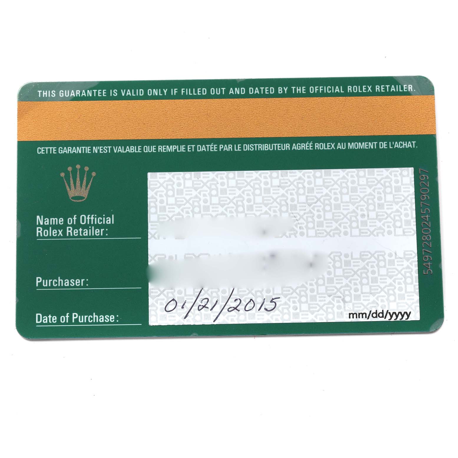 Rolex Air King Silver Dial Stainless Steel Mens Watch 114200 Box Card