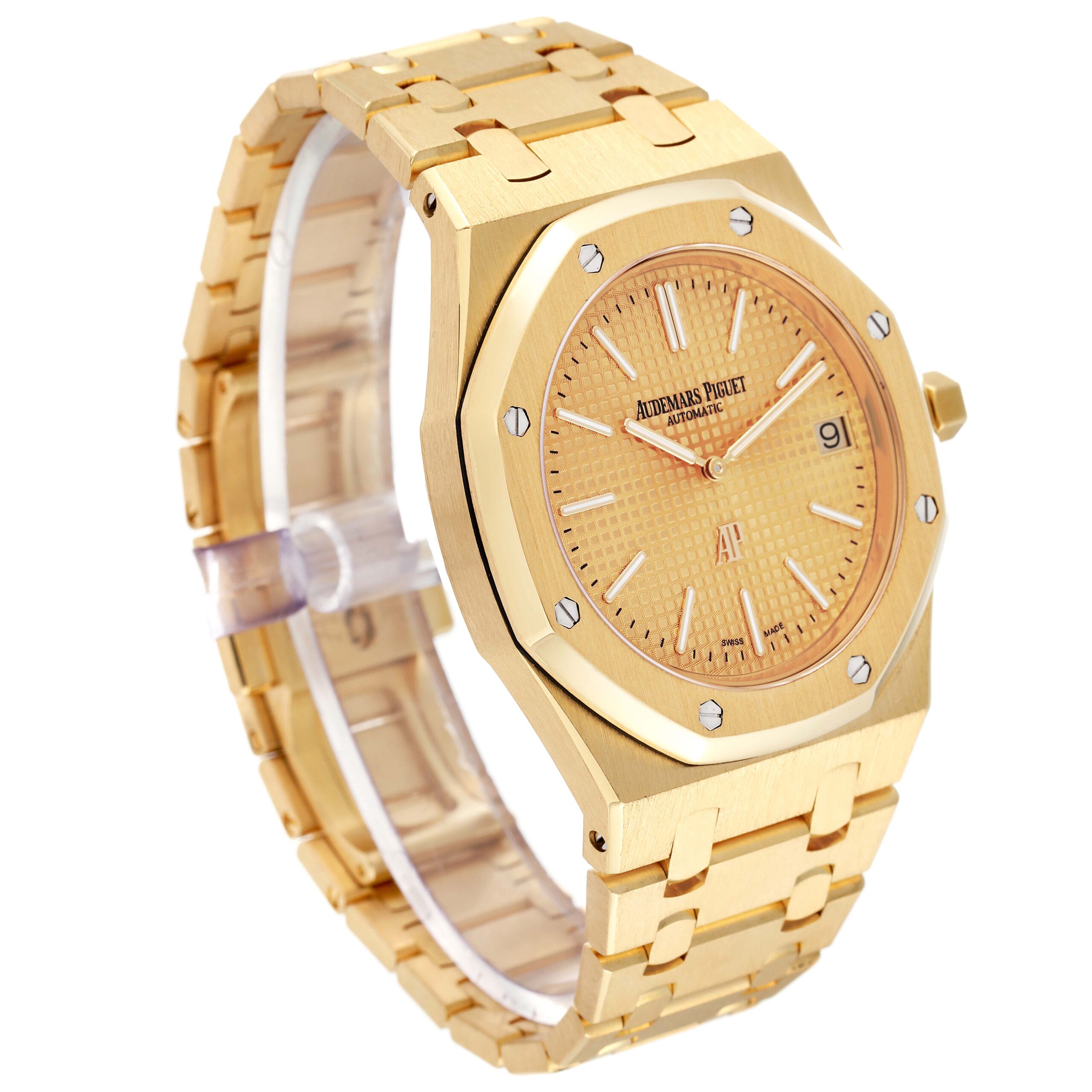 Audemars Piguet Royal Oak Jumbo Yellow Gold Bruno Mars 24K Magic World Tour Limited Edition Mens Watch 15202BA