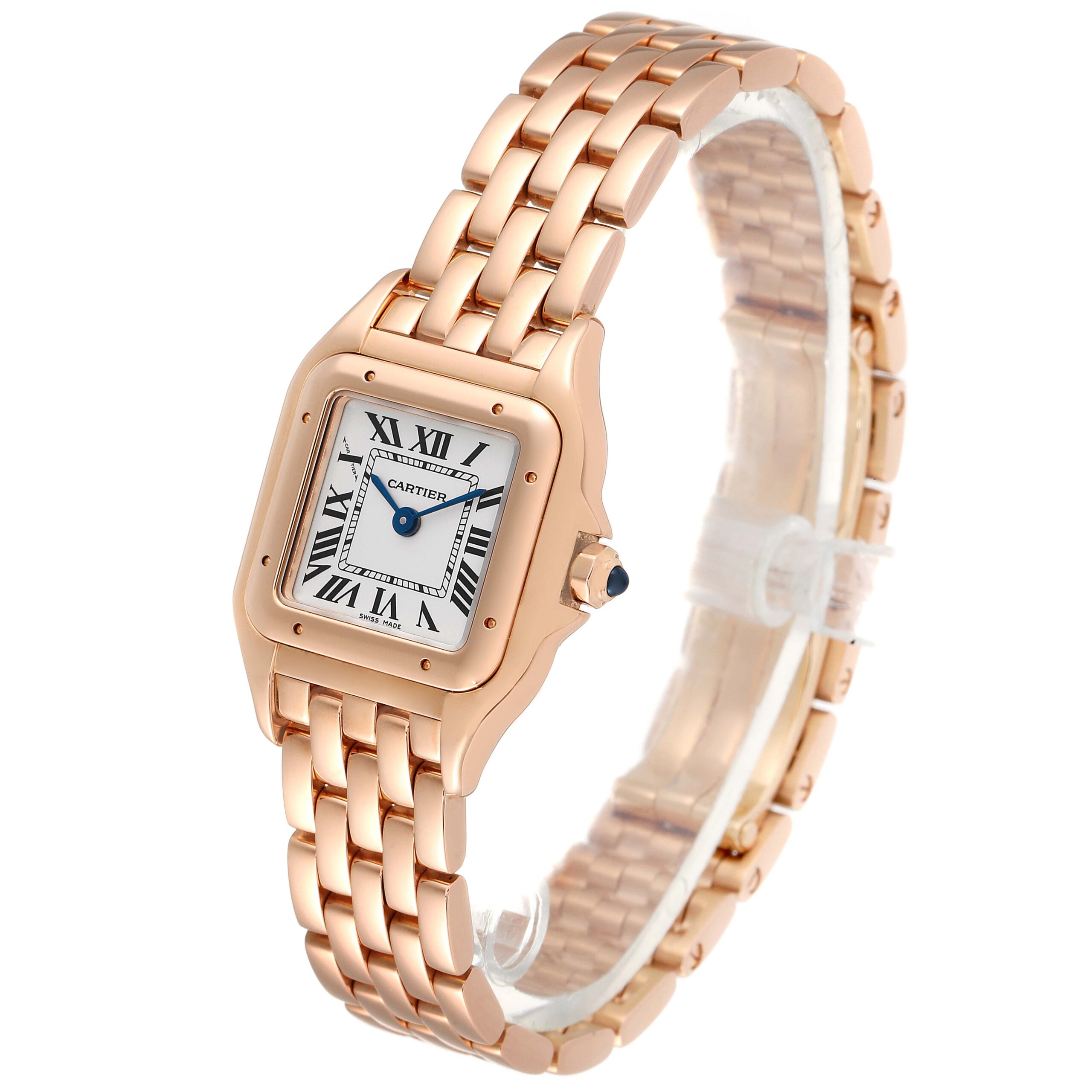 Cartier Panthere 18k Rose Gold Small Ladies Watch WGPN0006 Unworn