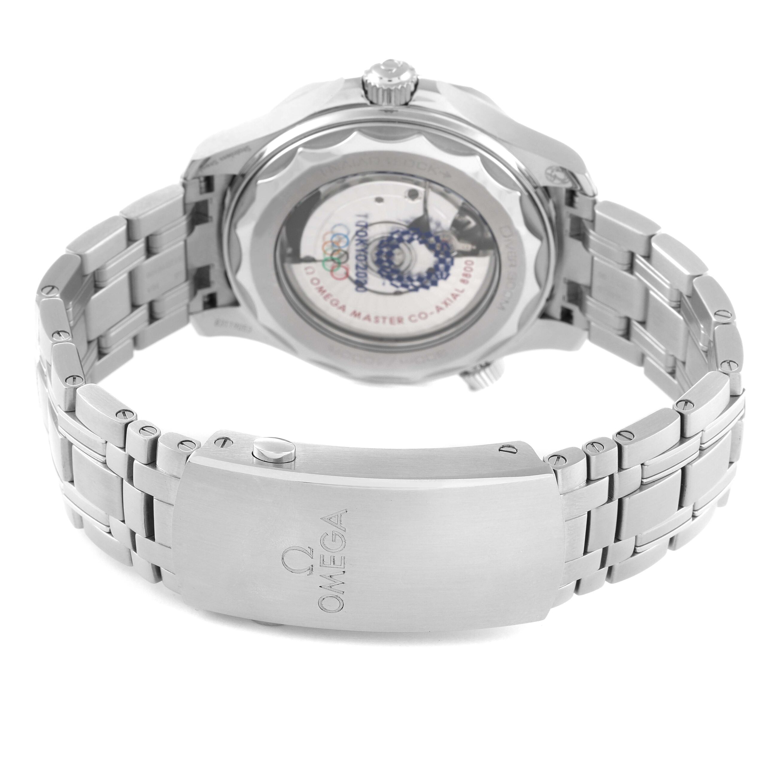 Omega Seamaster Tokyo 2020 LE Steel Mens Watch 522.30.42.20.04.001 Box Card