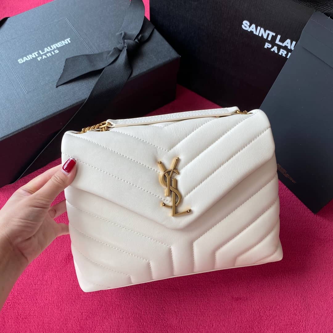 Saint Laurent Bag Dupe Loulou Small Quilted “Y” Leather Replica Bag