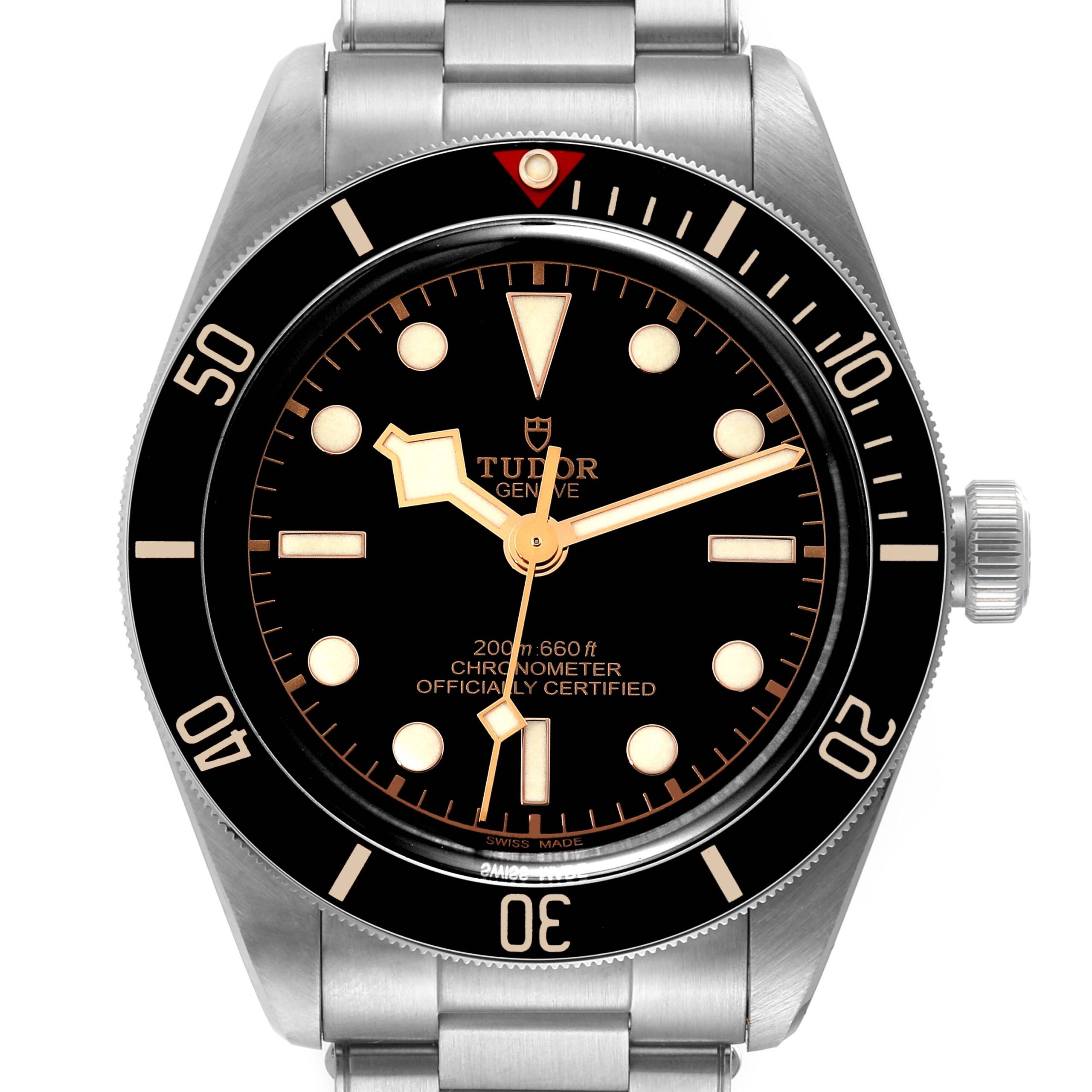Tudor Black Bay Fifty Eight 39mm Black Dial Steel Mens Watch 79030 Box Card