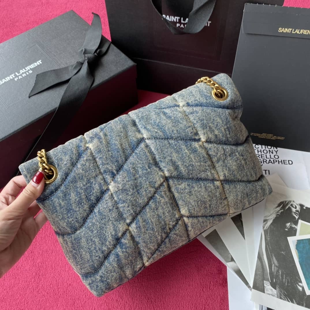 Saint Laurent Bag Dupe Loulou Puffer Small Bag Replica Satchel