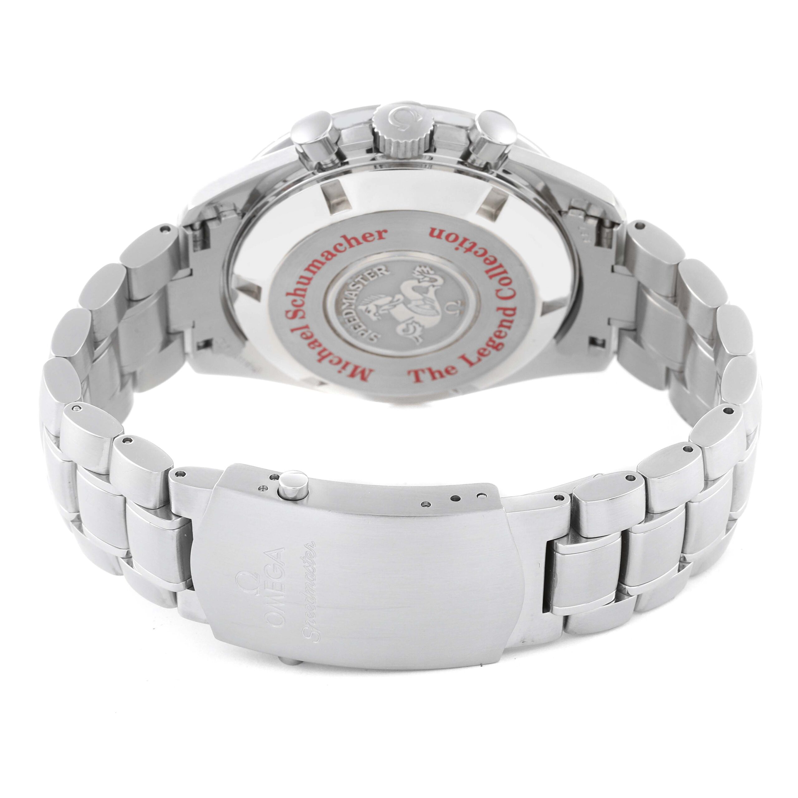 Omega Speedmaster Schumacher Legend Limited Edition Steel Mens Watch 3507.51.00