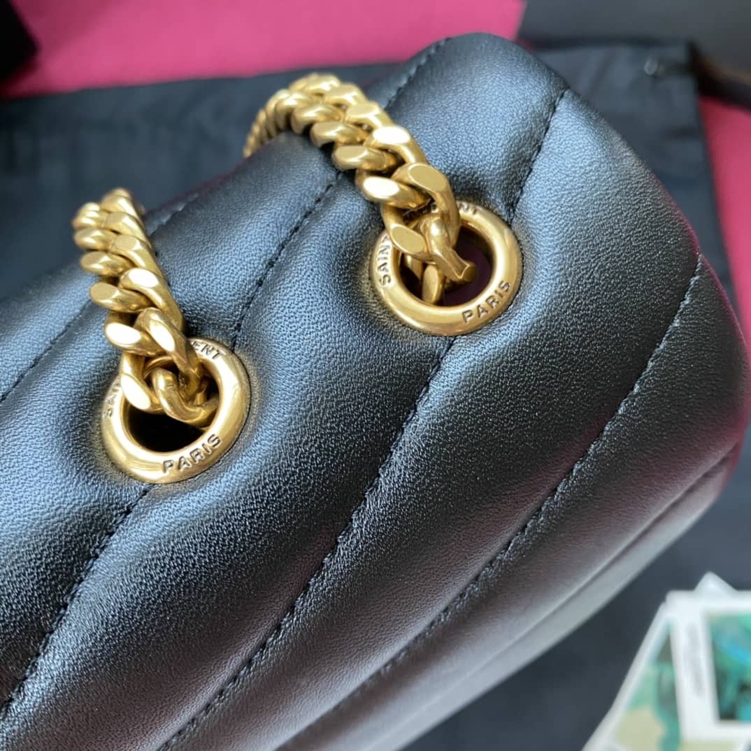 Saint Laurent Bag Dupe  Loulou Medium Quilted “Y” Leather Replica Bag