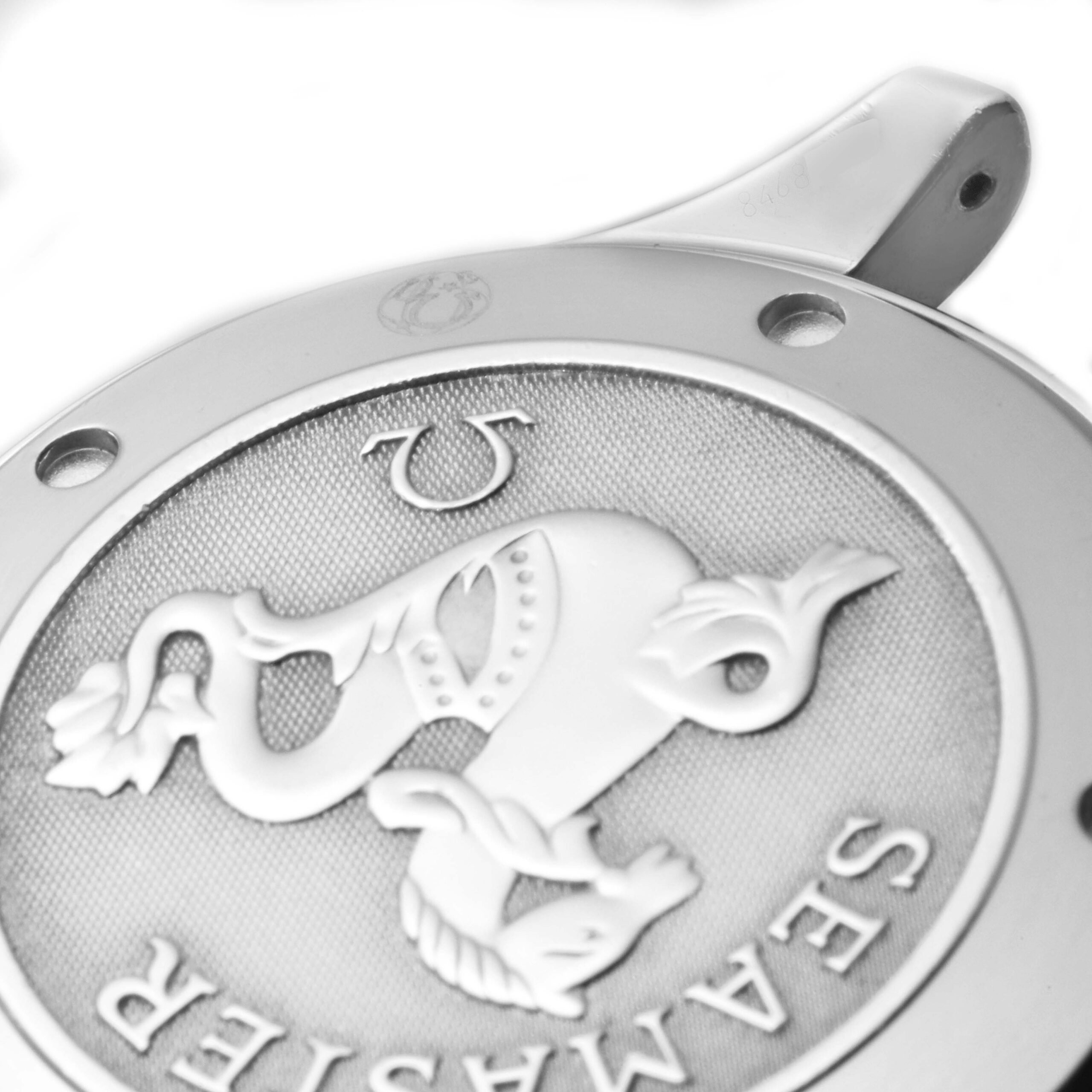 Omega Seamaster Black Dial Steel Mens Watch 212.30.41.20.01.002 Card