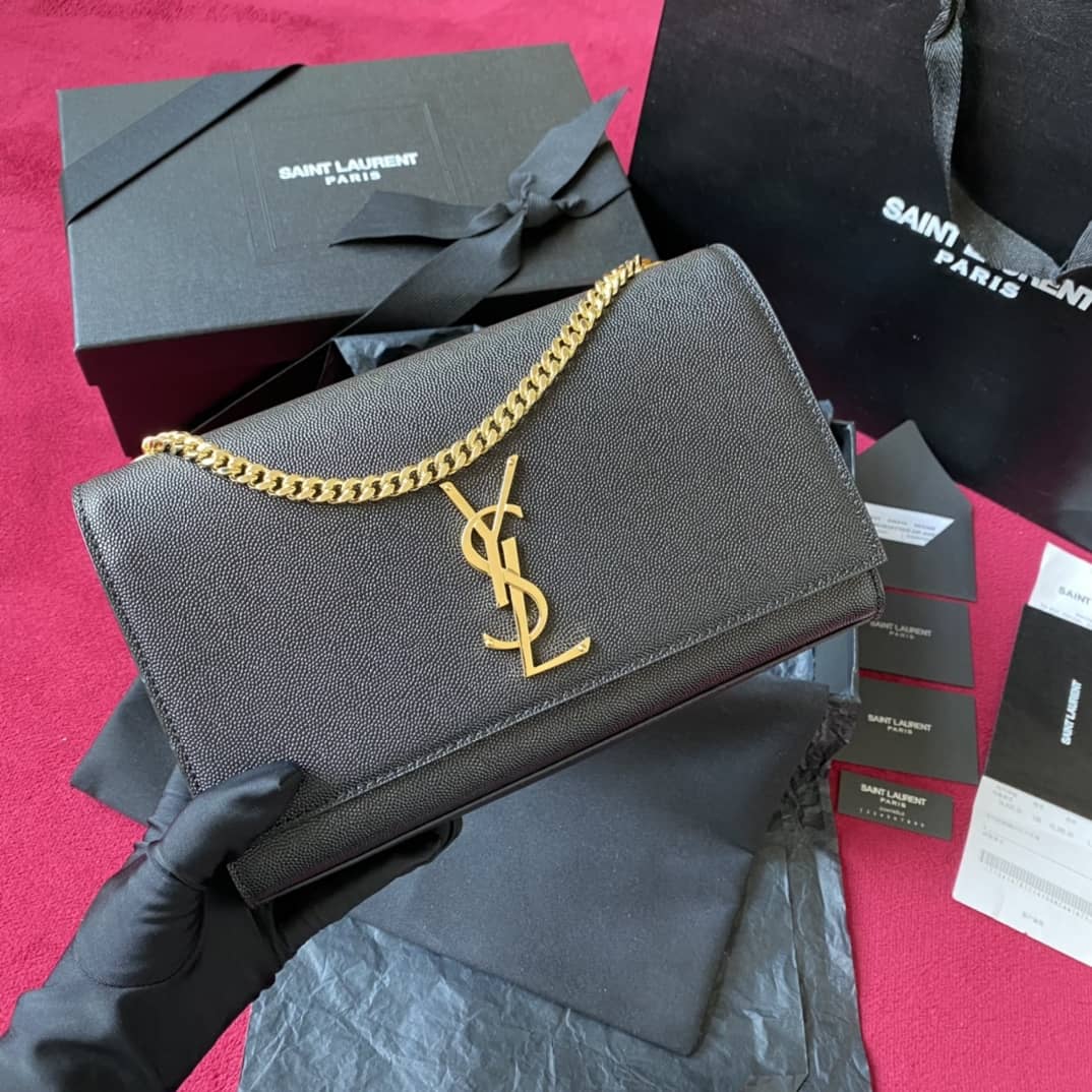 YSL Dupes Bags Saint Laurent Kate Embossed Leather Medium Bag