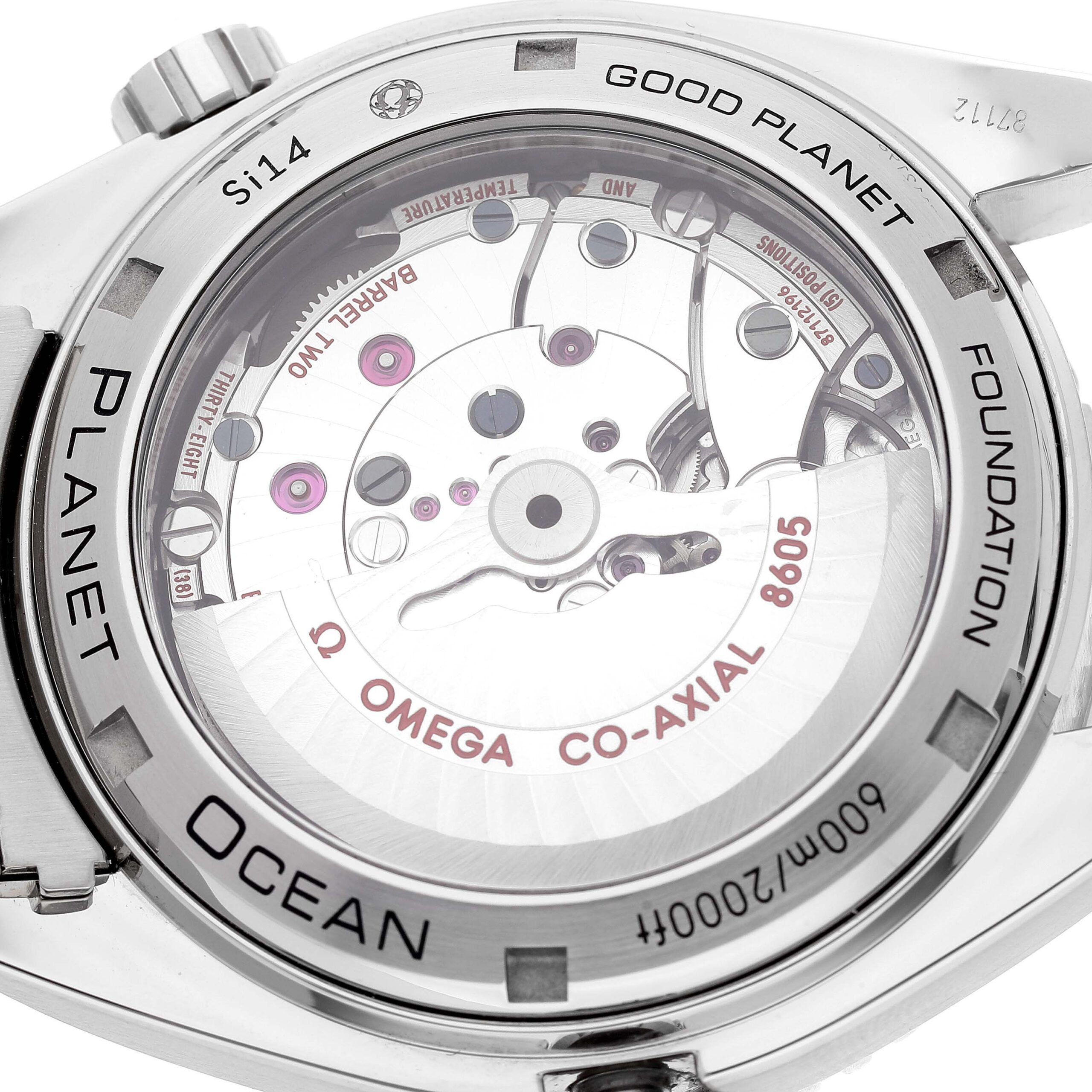 Omega Seamaster Planet Ocean GMT Mens Watch 232.30.44.22.03.001 Box Card