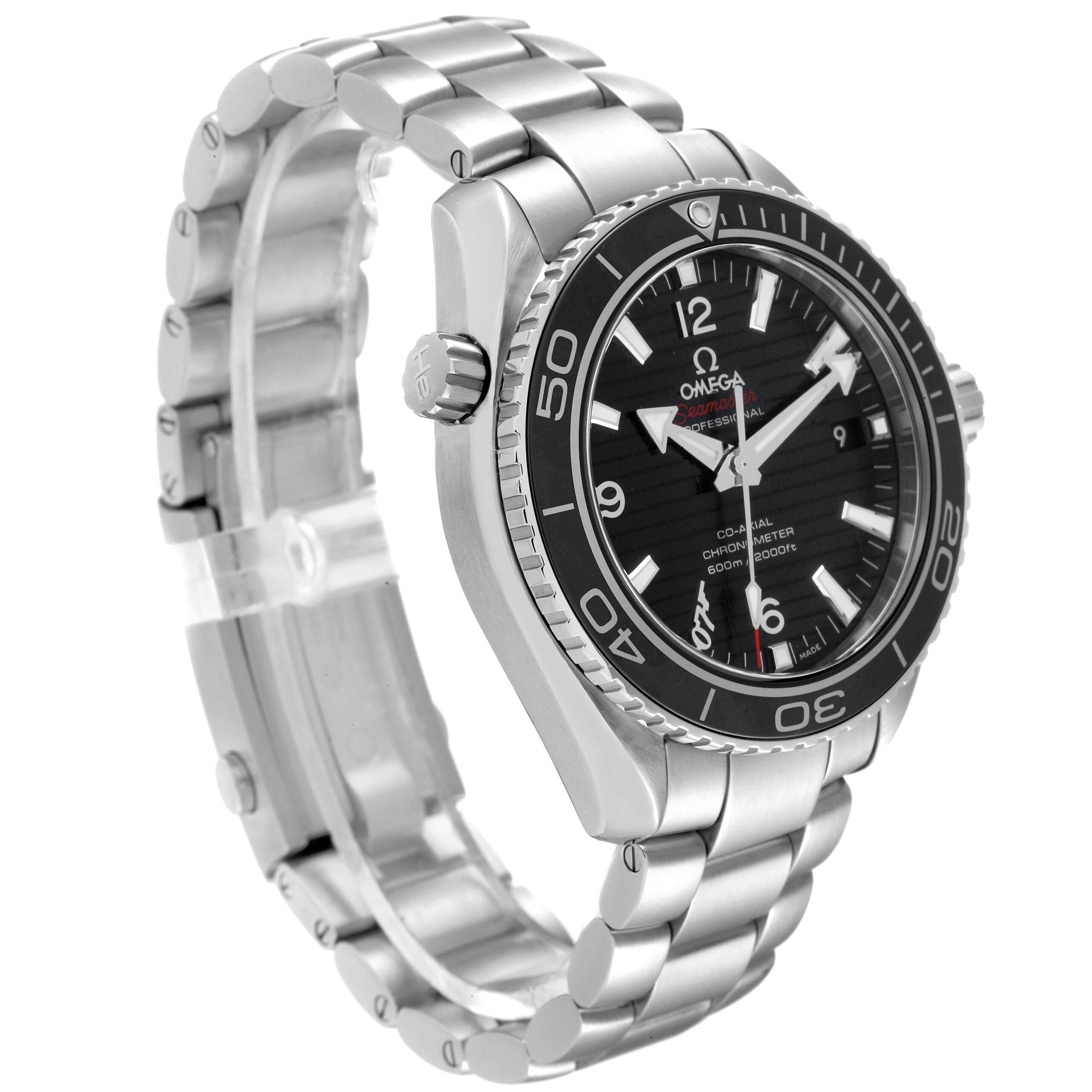 Omega Seamaster Planet Ocean Skyfall 007 LE Mens Watch 232.30.42.21.01.004 Box Card