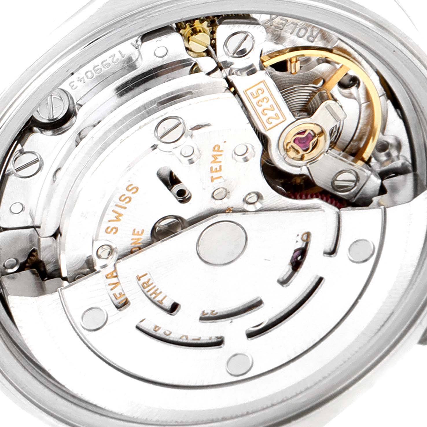 Rolex Date Blue Dial Oyster Bracelet Steel Ladies Watch 79160