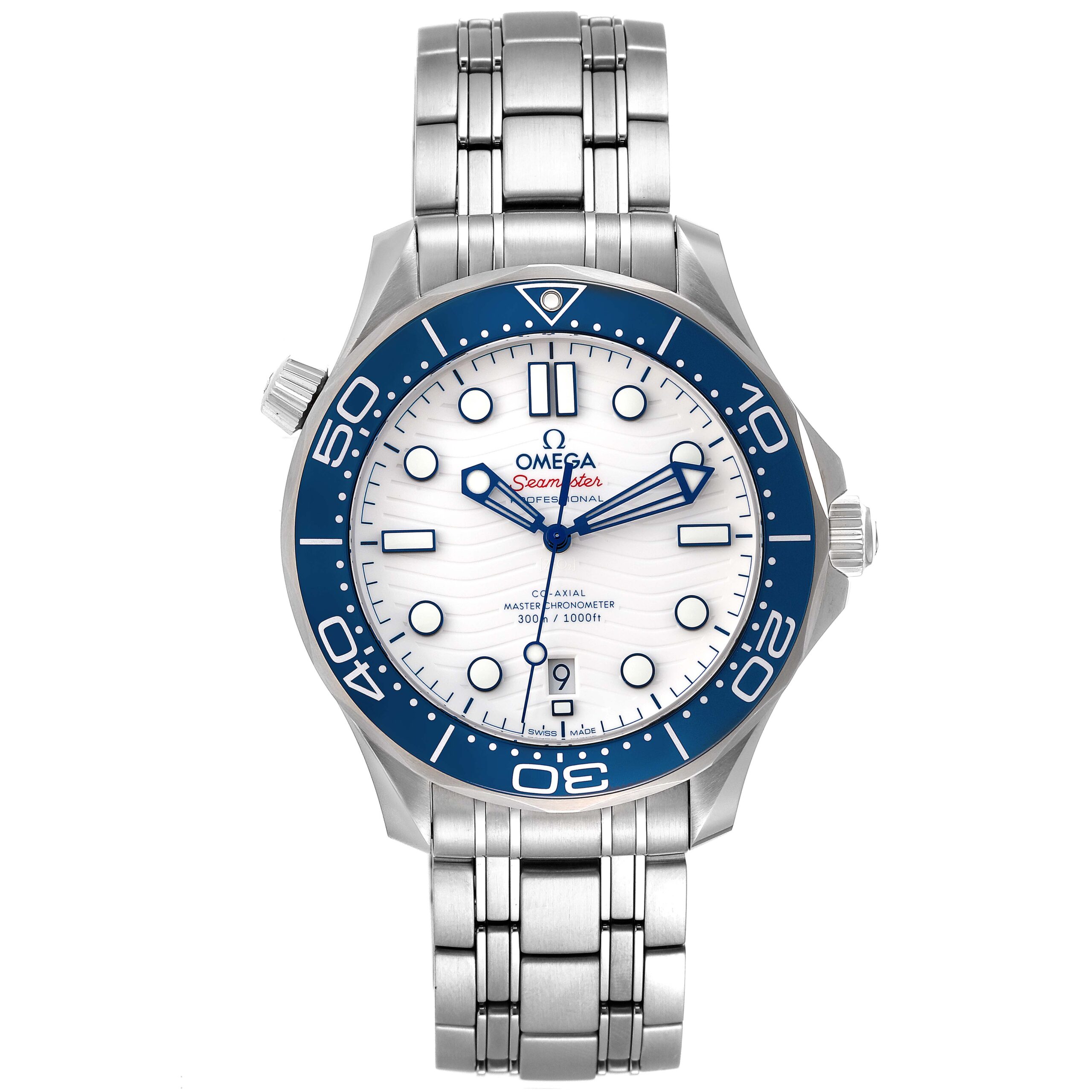 Omega Seamaster Tokyo 2020 LE Steel Mens Watch 522.30.42.20.04.001 Box Card