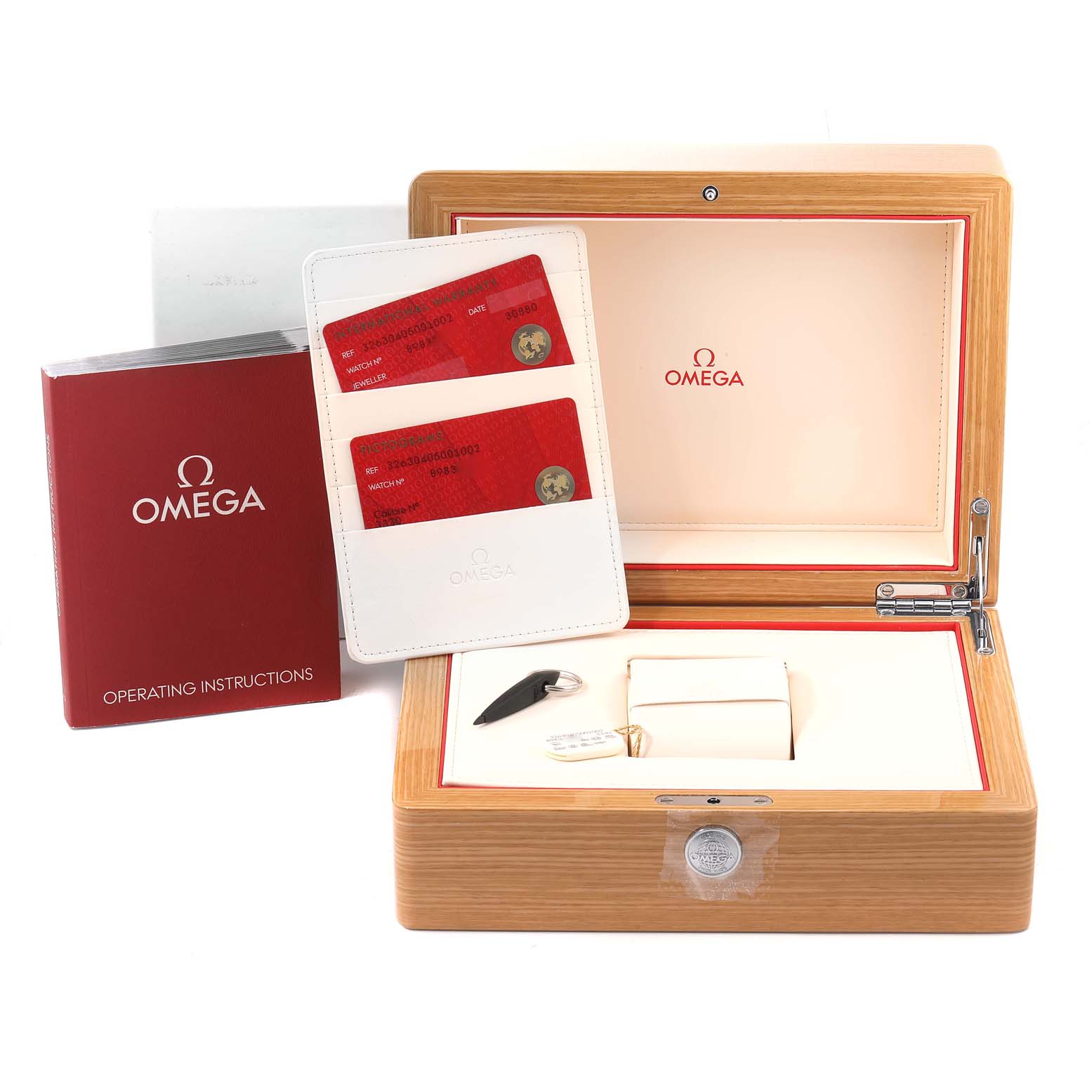 Omega Speedmaster Racing Chronograph Watch 326.30.40.50.01.002 Box Card