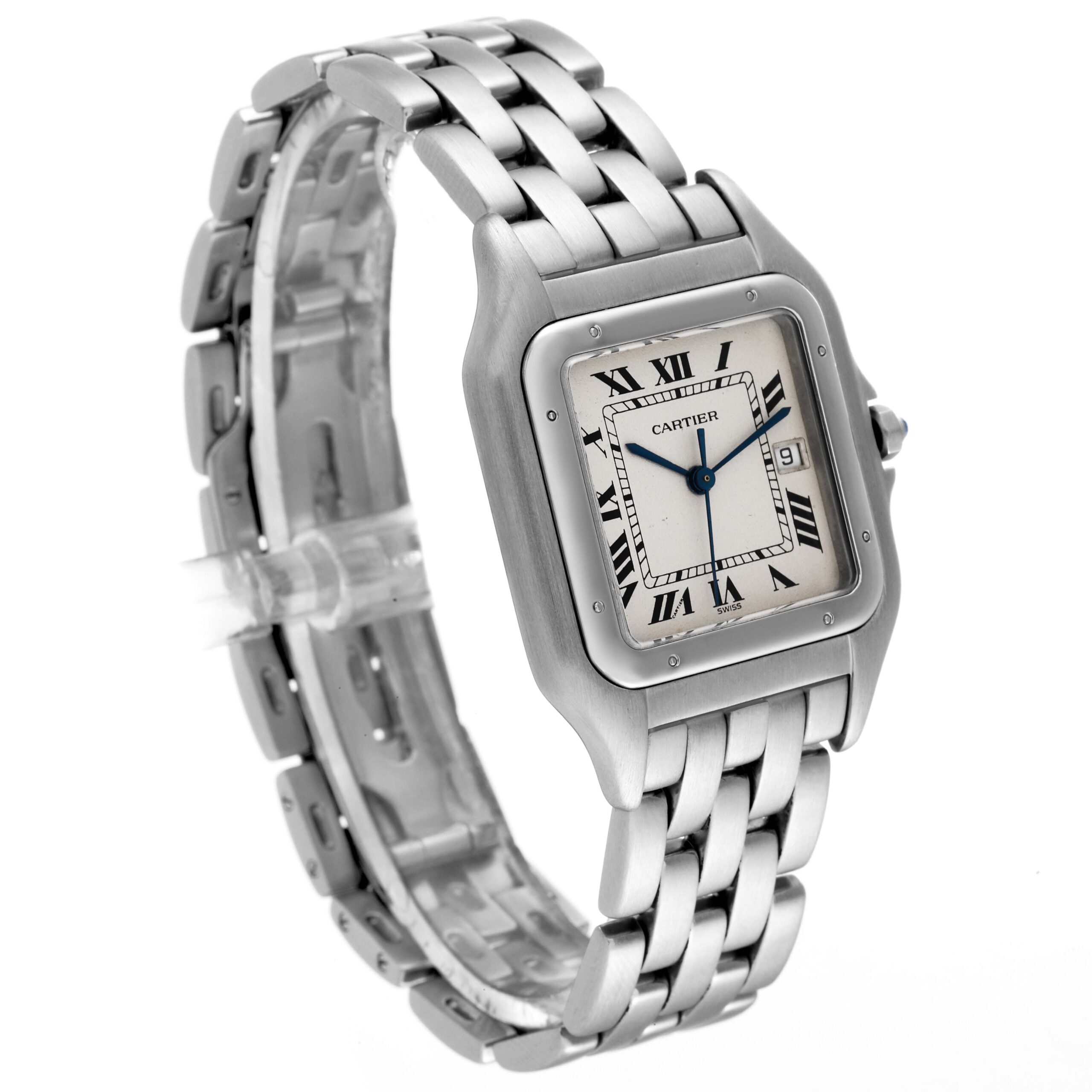 Cartier Panthere Jumbo 29mm Stainless Steel Mens Watch W25032P5