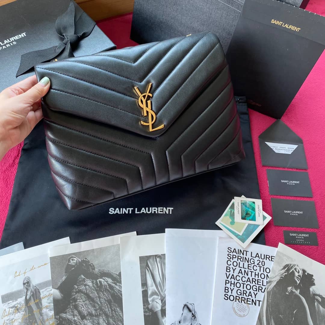 Saint Laurent Bag Dupe  Loulou Medium Quilted “Y” Leather Replica Bag