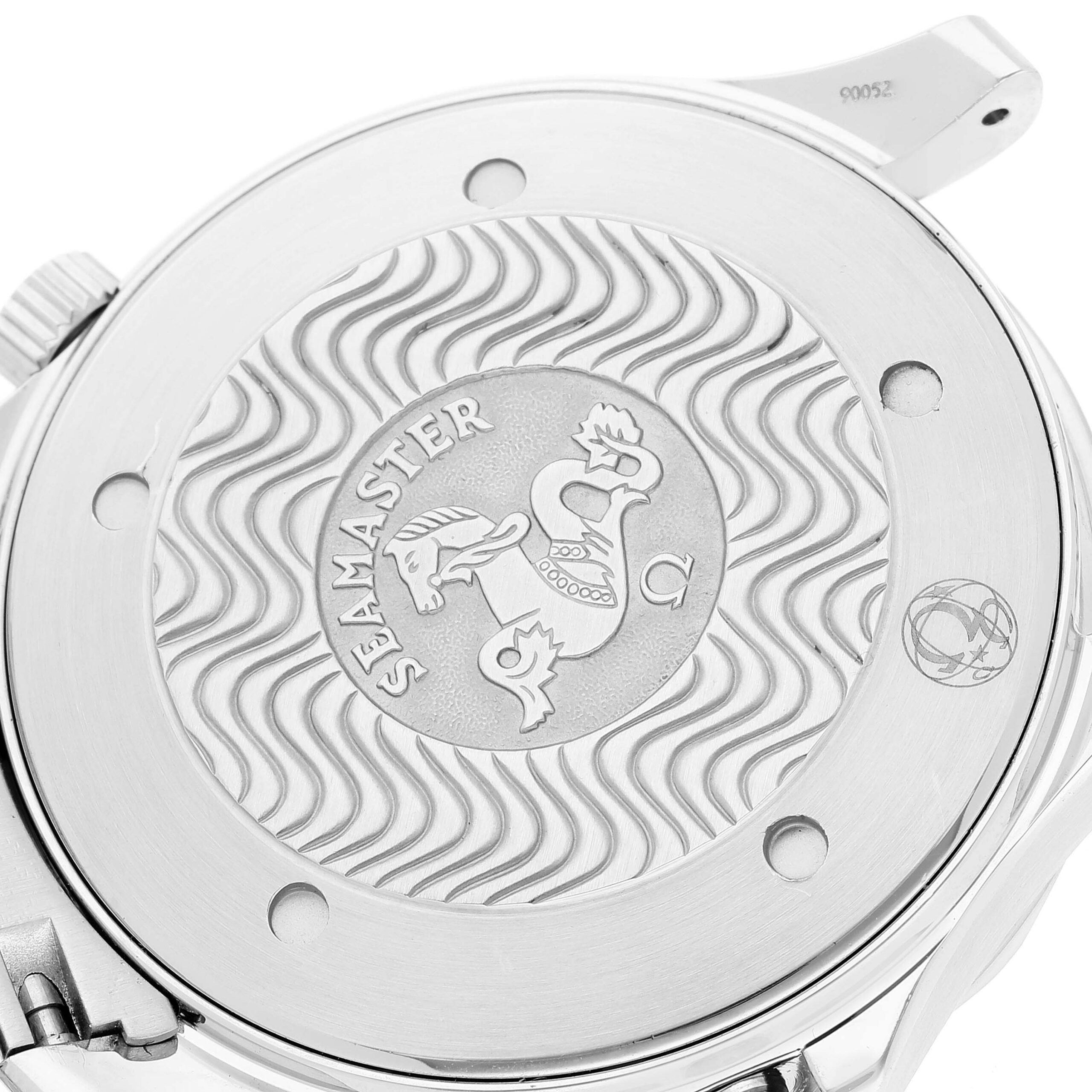 Omega Seamaster 41mm Black Dial Stainless Steel Mens Watch 2264.50.00 Box Card