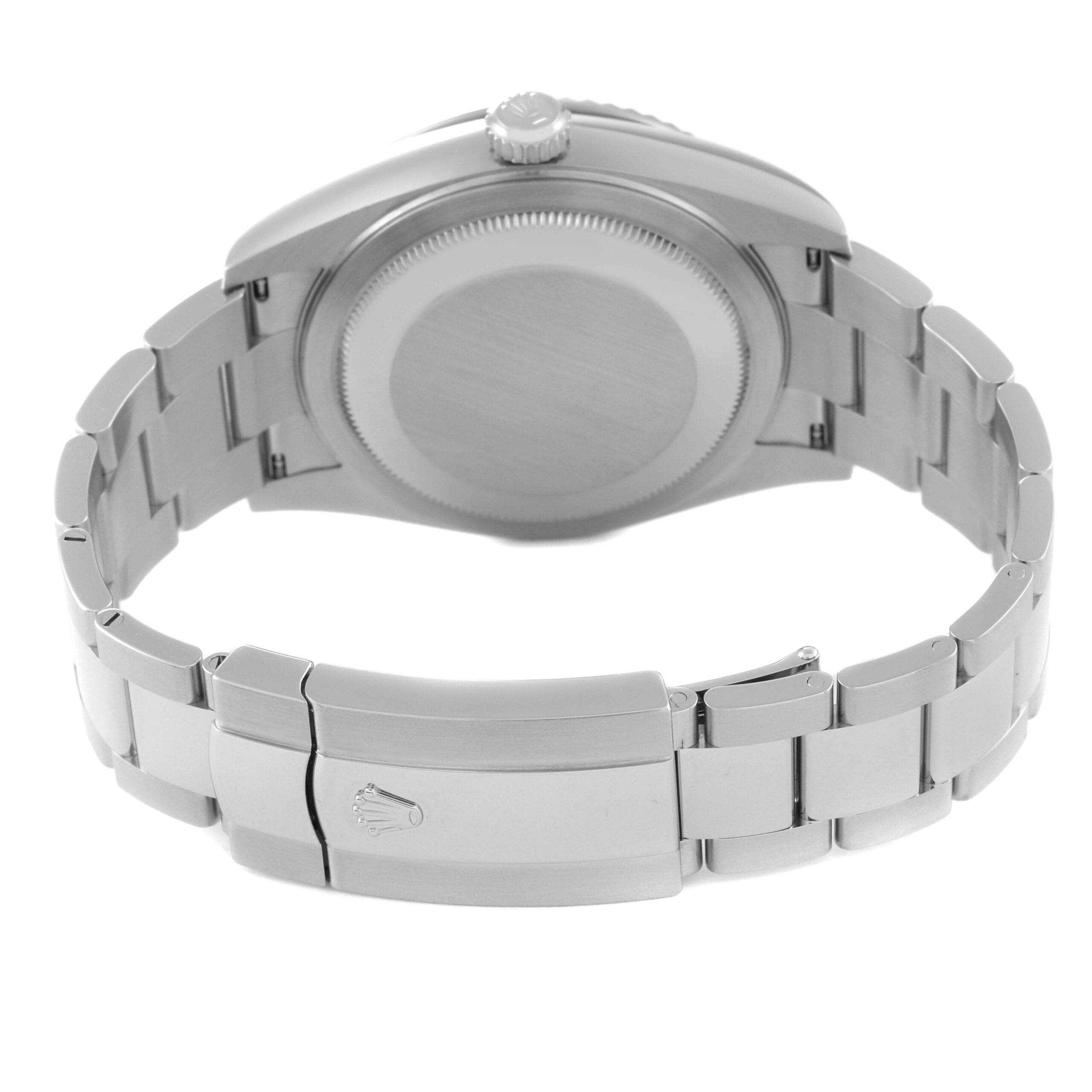 Rolex Sky-Dweller Steel White Gold Blue Dial Mens Watch 326934 Box Card