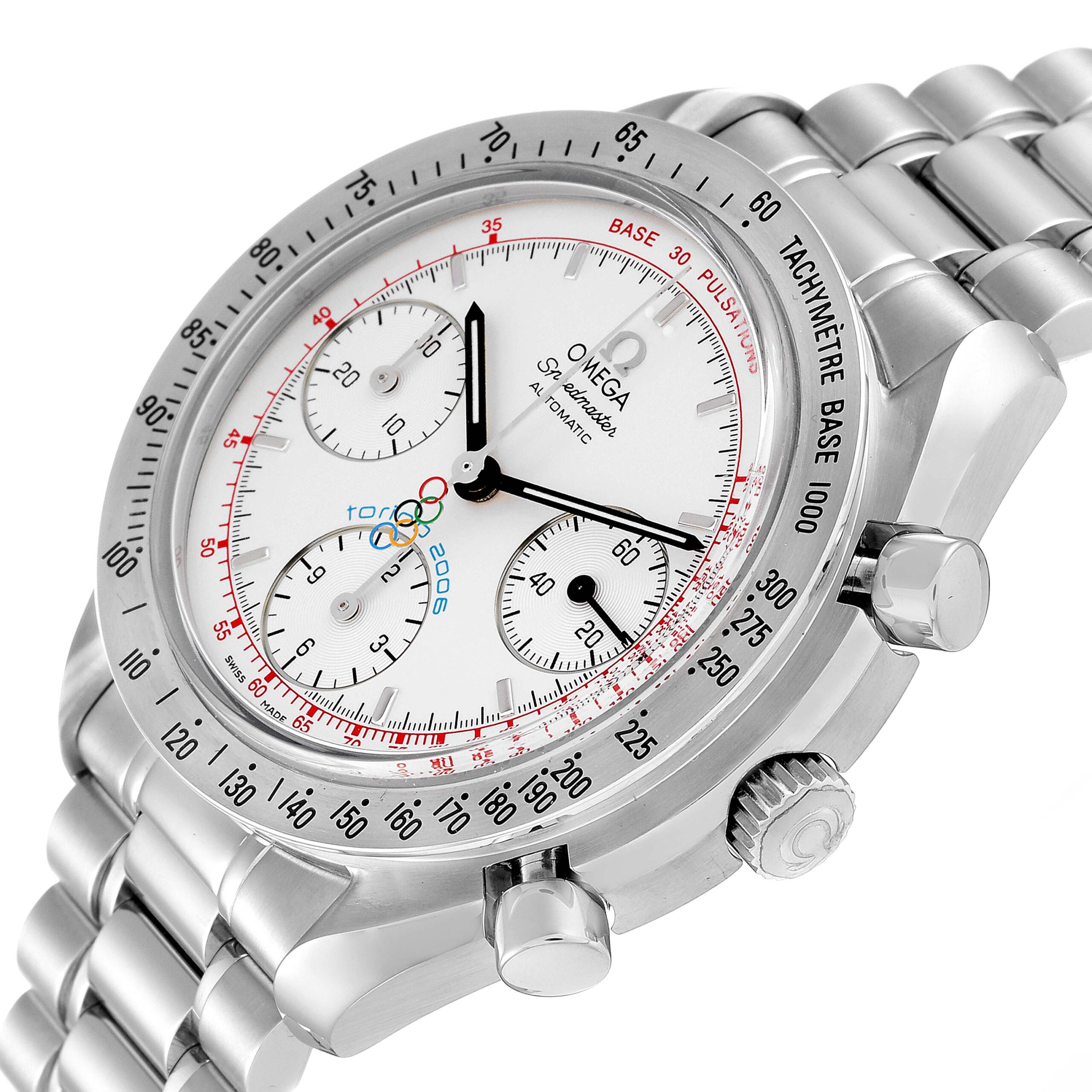 Omega Speedmaster Torino Olympics Limited Edition Mens Watch 3538.30.00 Box Card