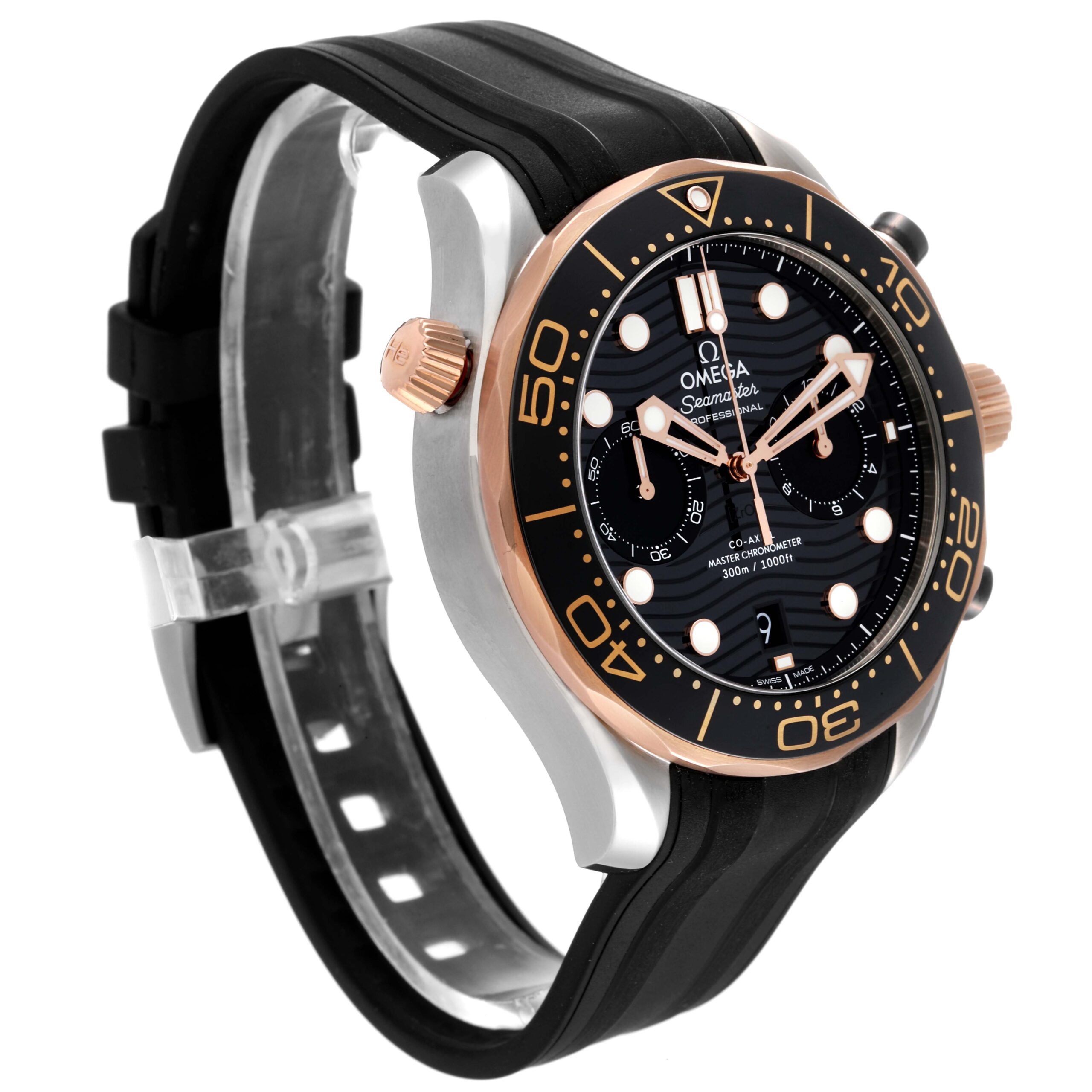 Omega Seamaster Diver Master Chronometer Watch 210.22.44.51.01.001 Box Card