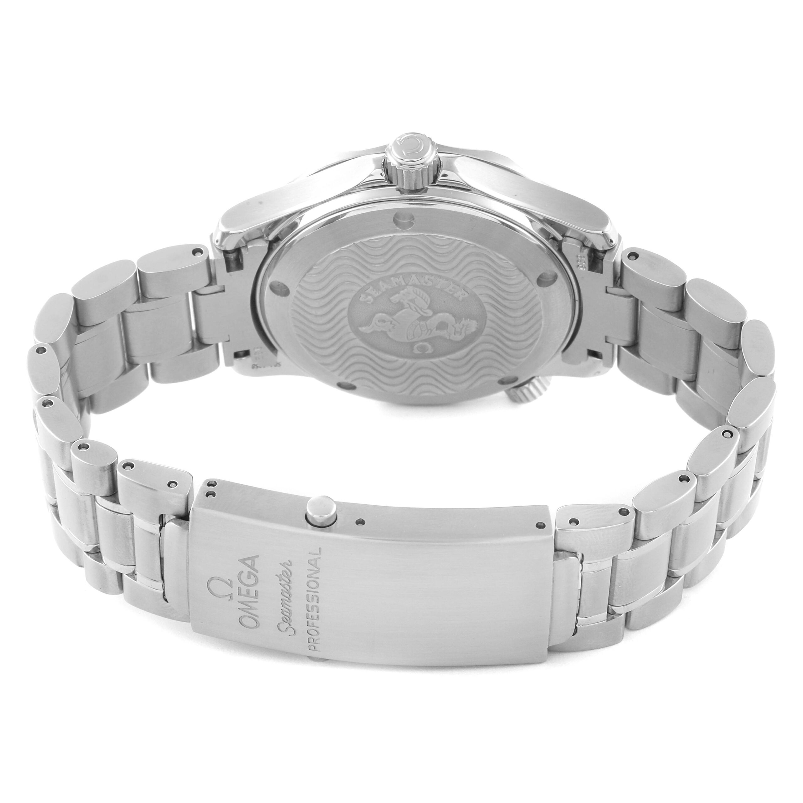 Omega Seamaster Diver 300M Quartz Midsize Black Dial Mens Watch 2262.50.00