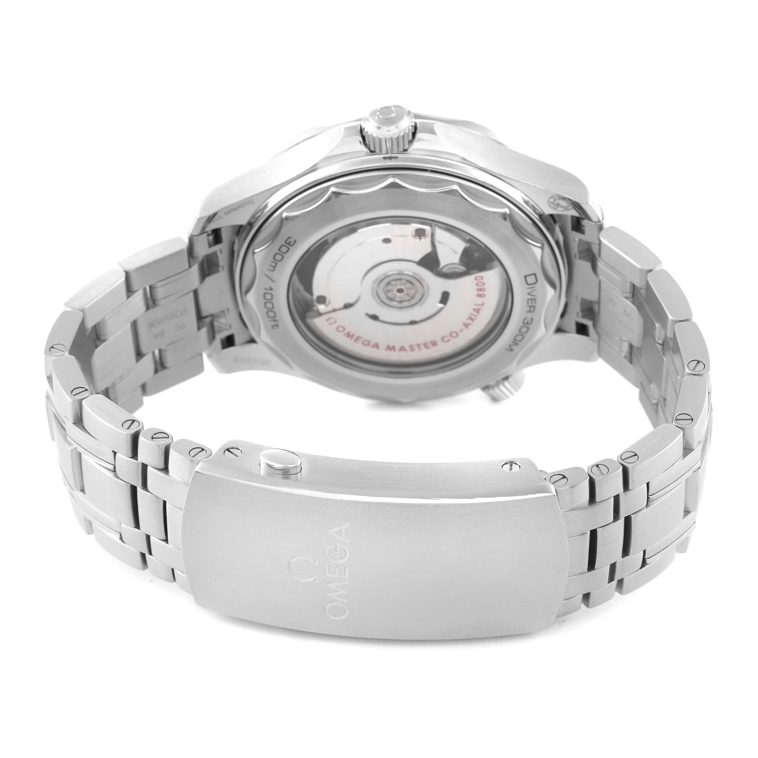 Omega Seamaster Diver 300M Co-Axial Mens Watch 210.30.42.20.04.001 Box Card