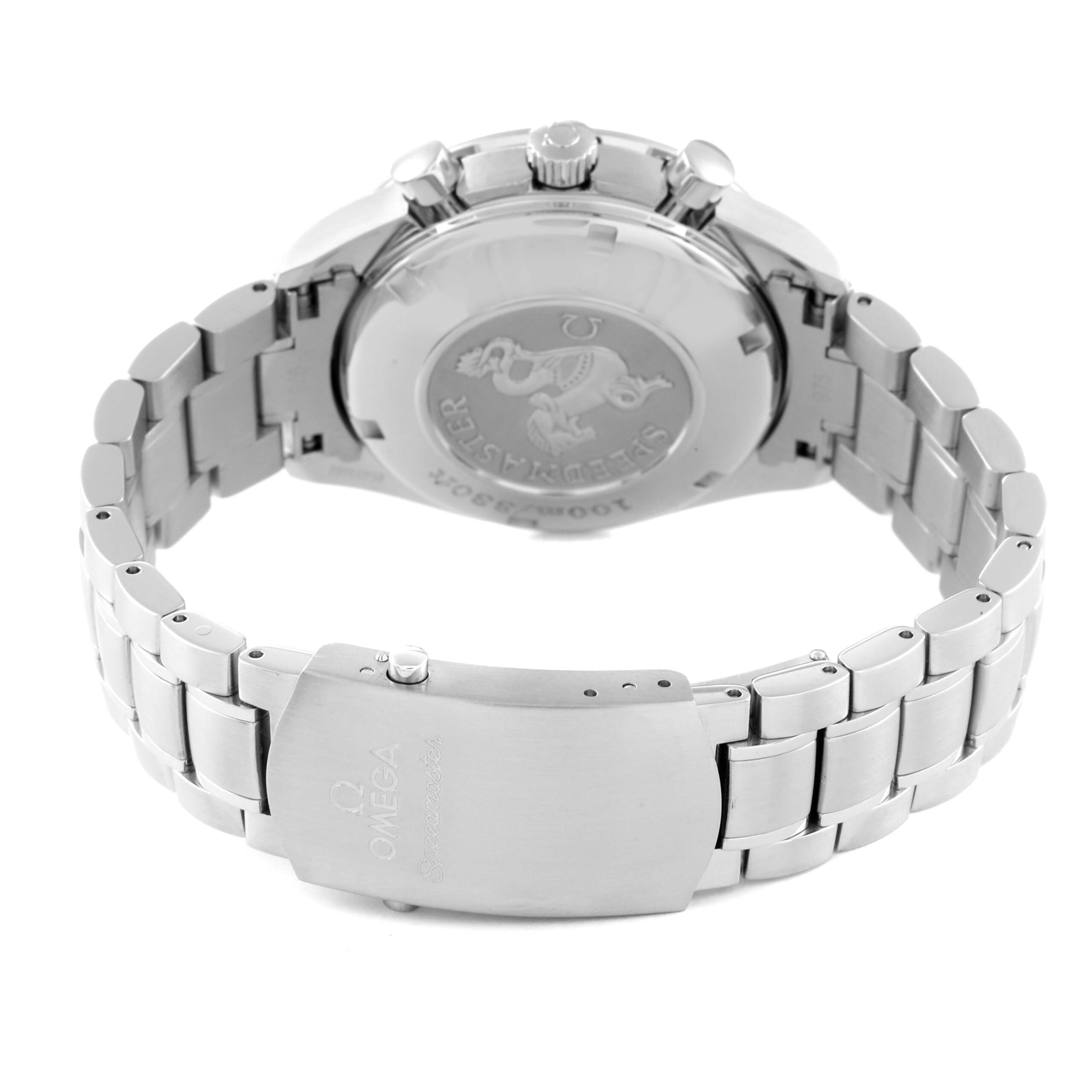 Omega Speedmaster Date Grey Dial Mens Watch 323.30.40.40.06.001 Box Card