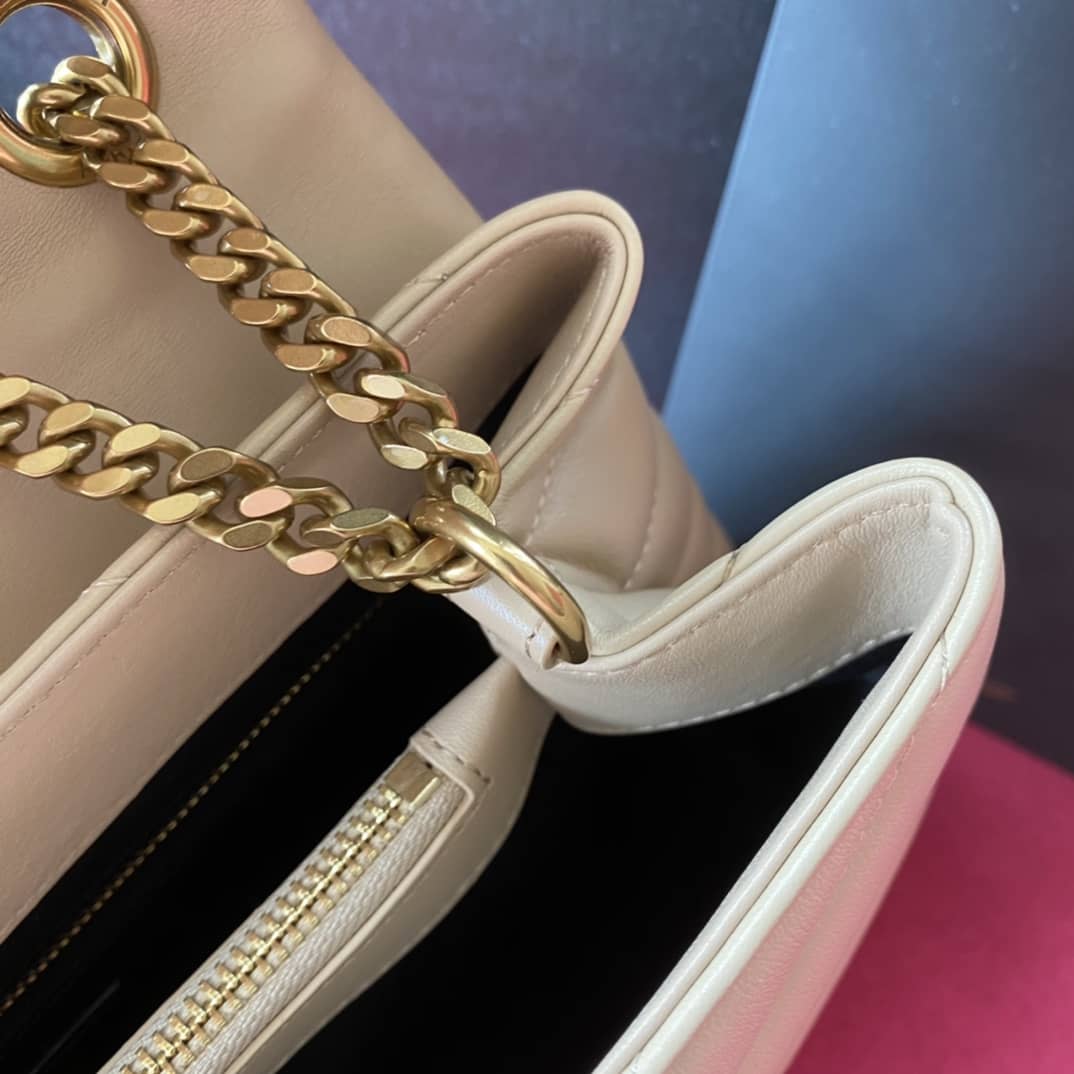 YSL Loulou Medium Quilted “Y” Leather Replica Bag