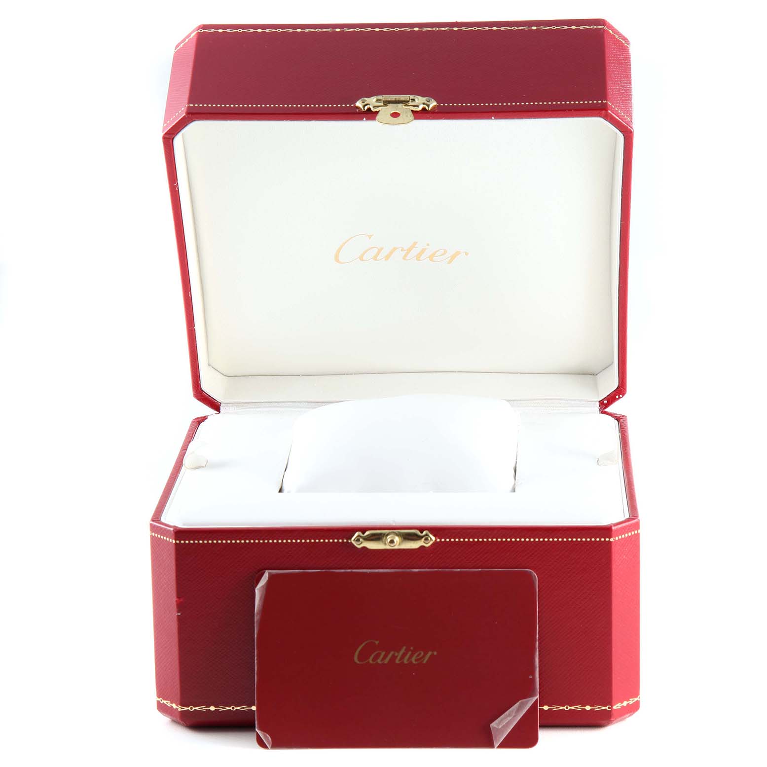 Cartier Tank Francaise Steel Silver Dial Diamond Ladies Watch W4TA0008 Box Card