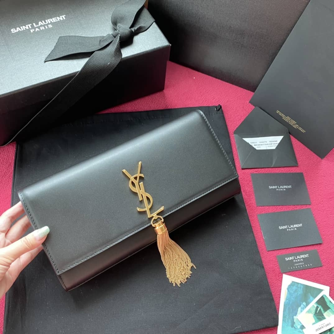 YSL Clutch Replica Kate Smooth Leather