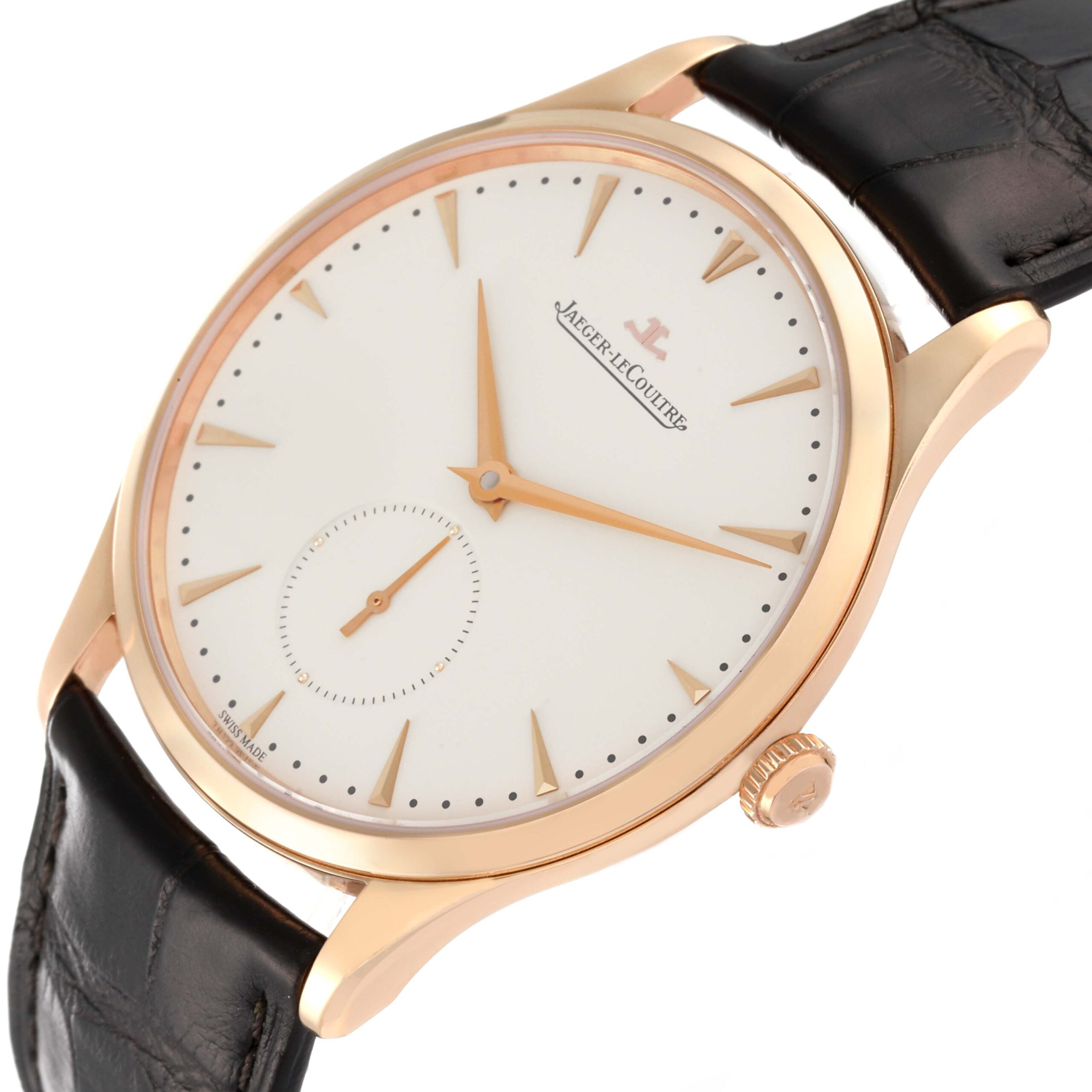 Jaeger Lecoultre Master Grande Ultra Thin Rose Gold Mens Watch Q1352520