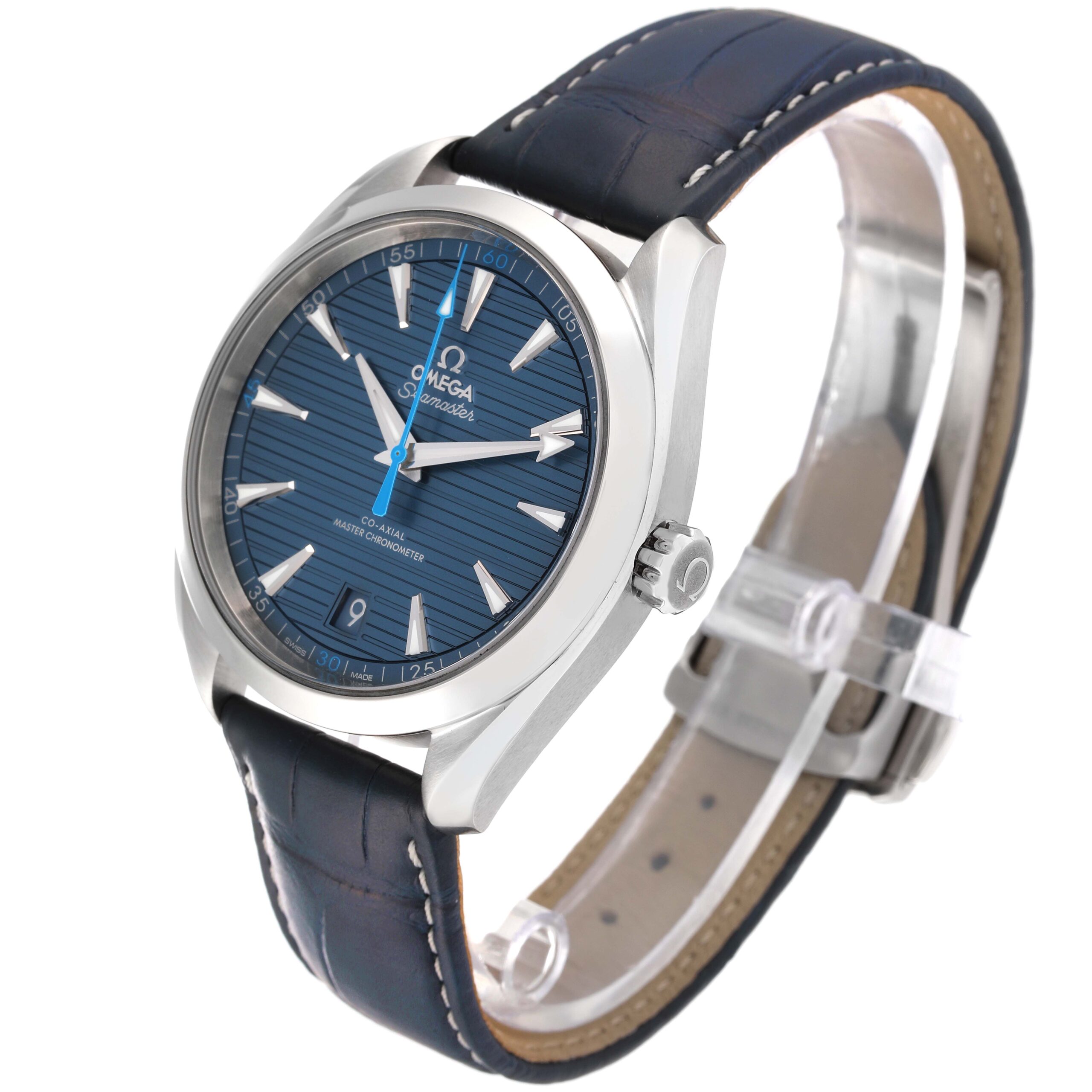 Omega Seamaster Aqua Terra Blue Dial Mens Watch 220.13.41.21.03.002 Unworn
