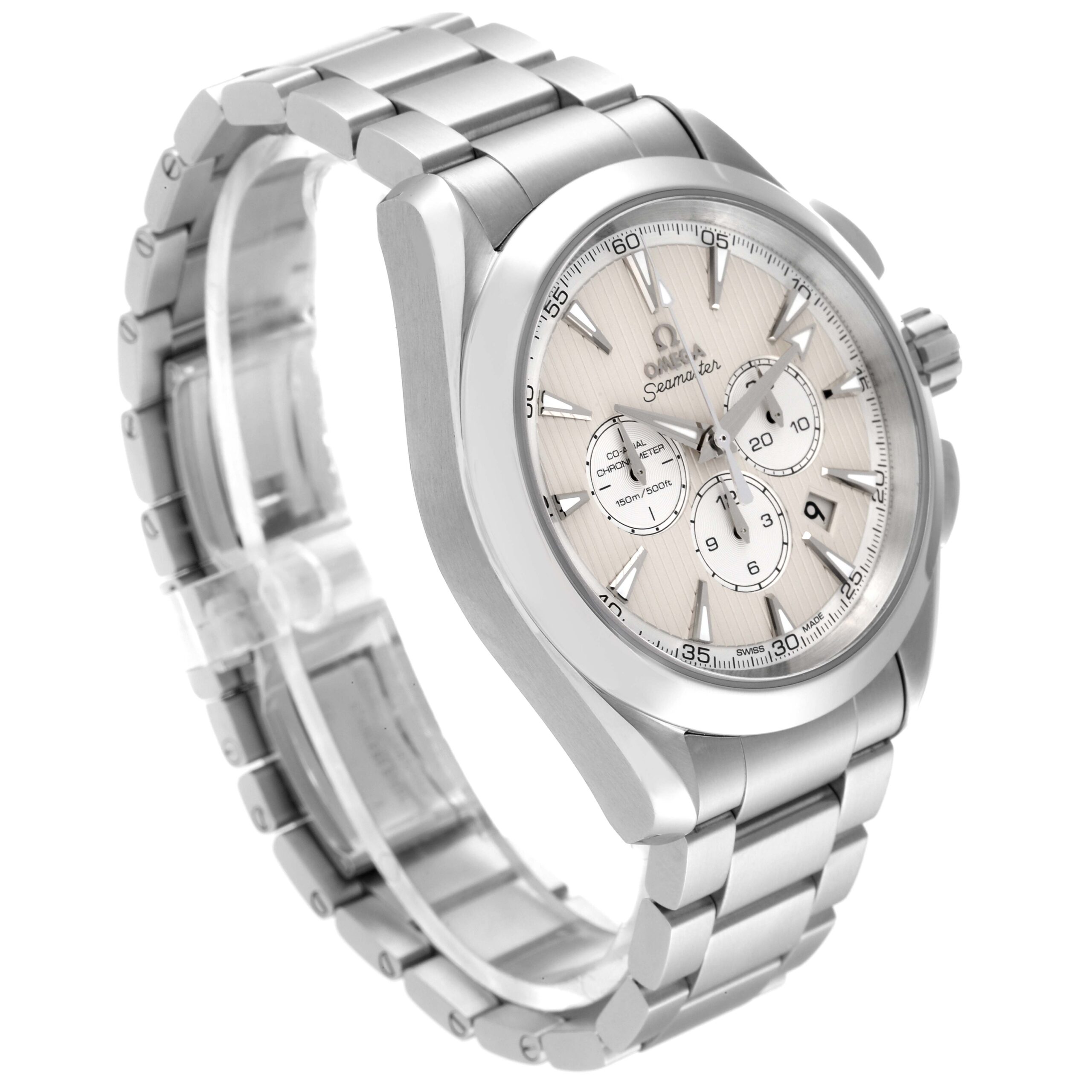 Omega Seamaster Aqua Terra Co-Axial Chrono Watch 231.10.44.50.09.001 Box Card