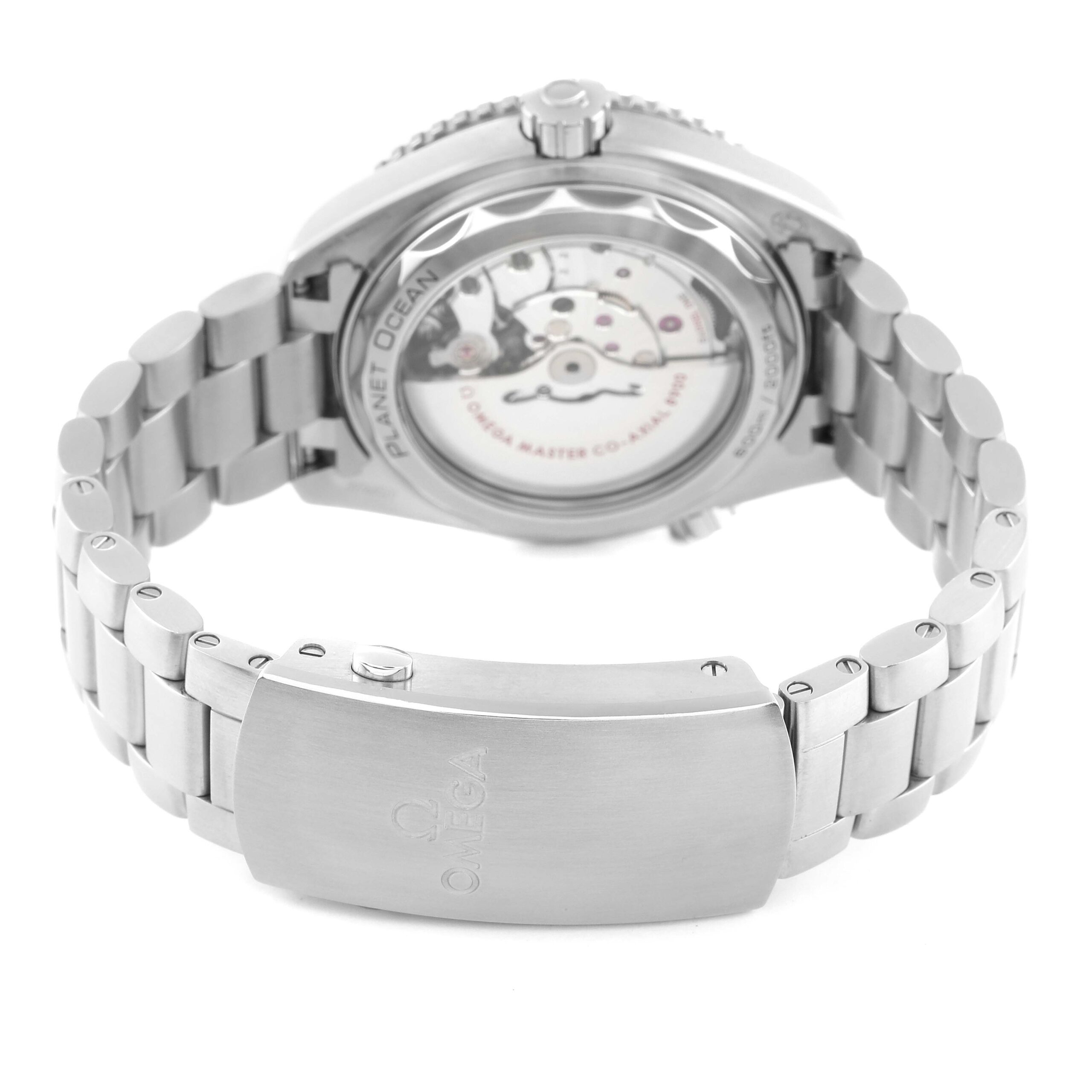 Omega Seamaster Planet Ocean Steel Mens Watch 215.30.44.21.01.001 Unworn