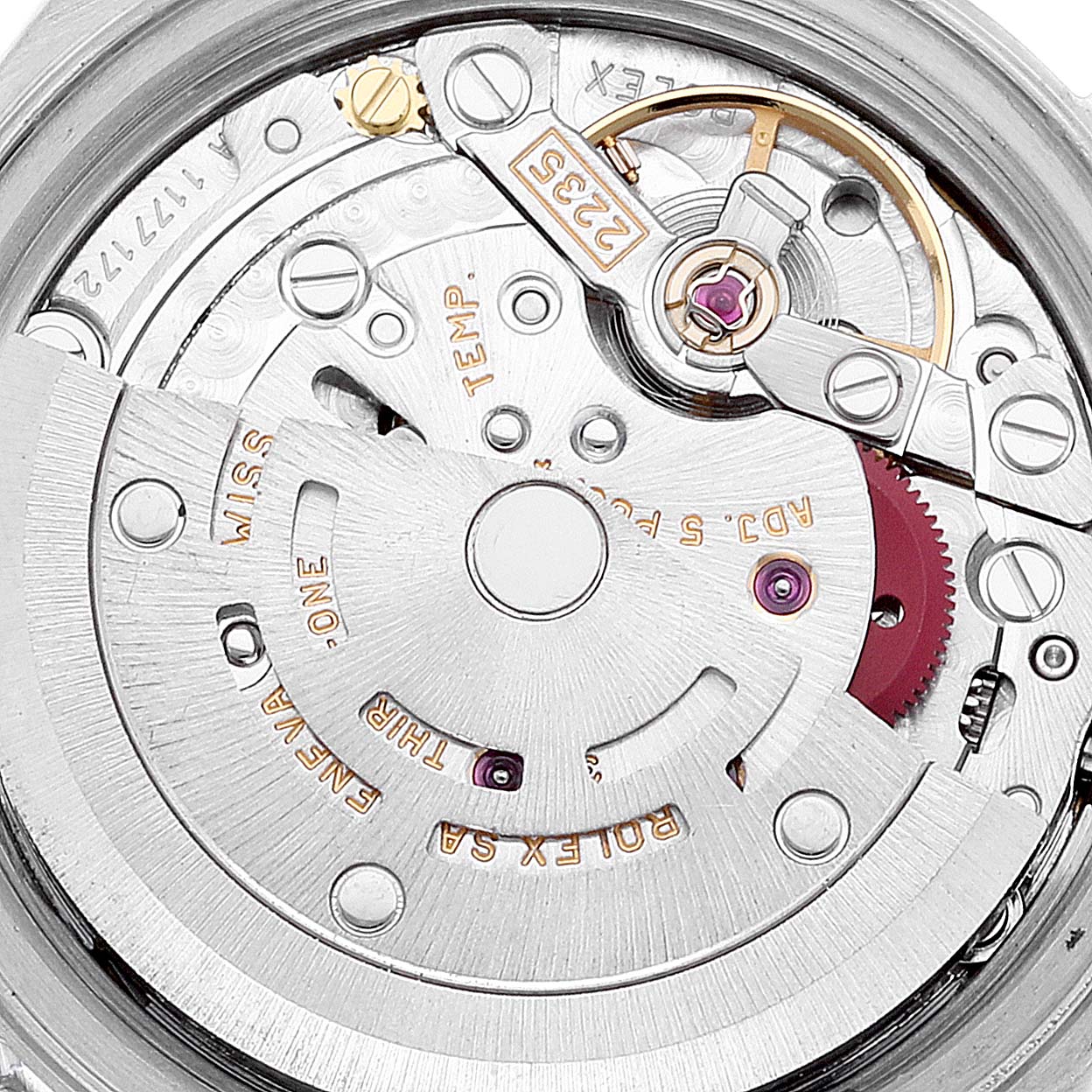 Rolex Datejust Mother of Pearl Dial Steel Ladies Watch 79174 Box Papers