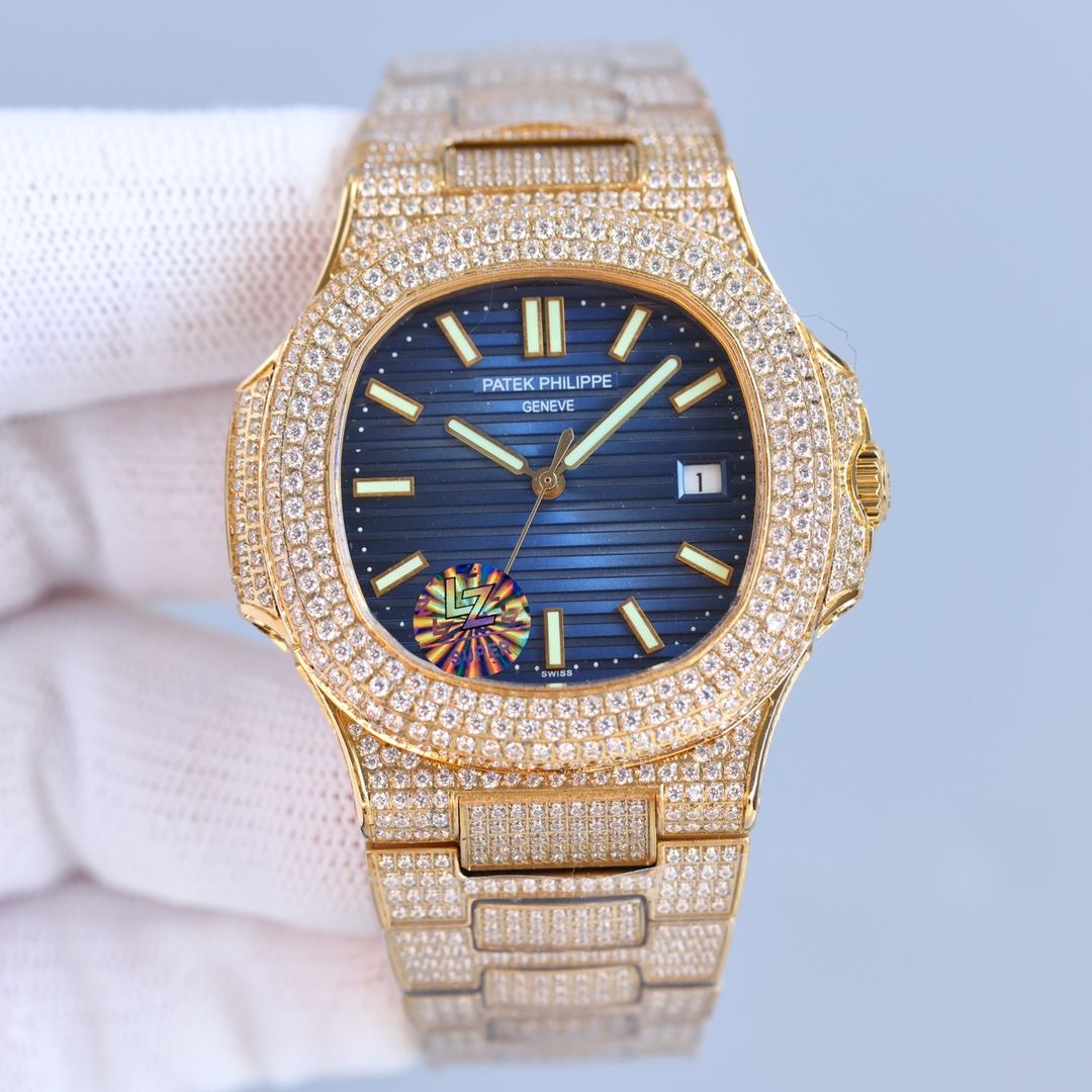 Patek Philippe Gypsophila full diamond Nautilus series 5719/1G-002