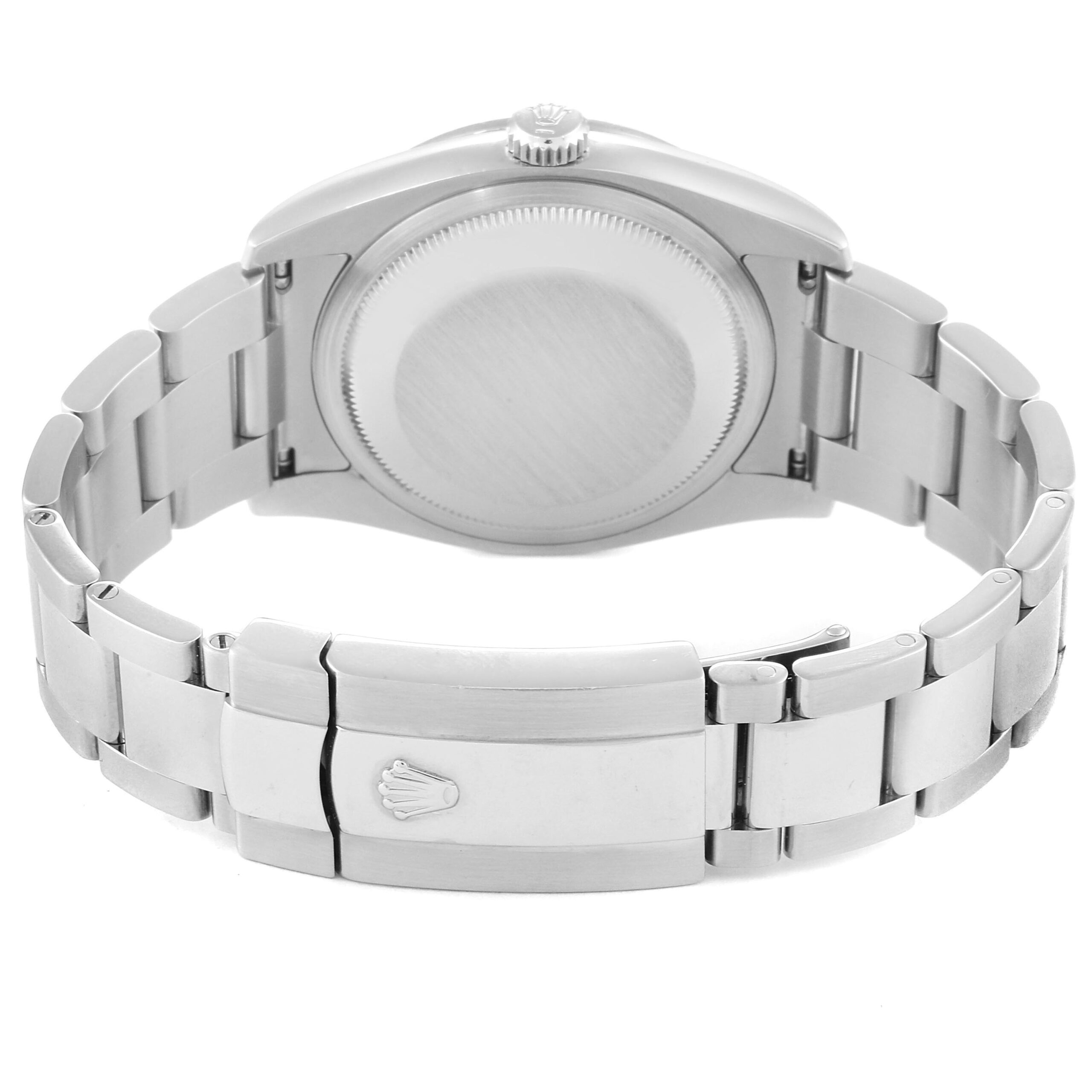 Rolex Datejust Diamond Dial Bezel Steel Mens Watch 116244