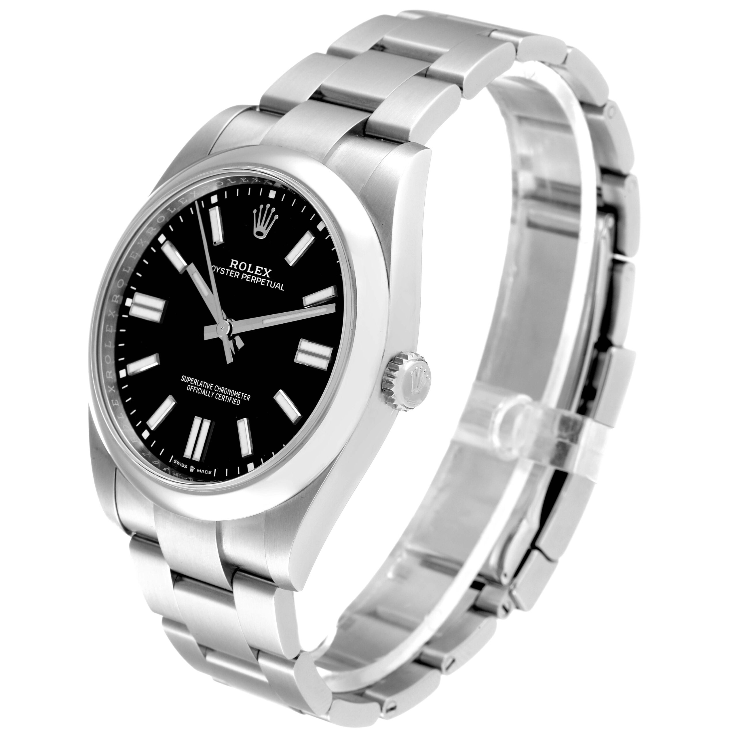 Rolex Oyster Perpetual 41mm Automatic Steel Mens Watch 124300 Unworn