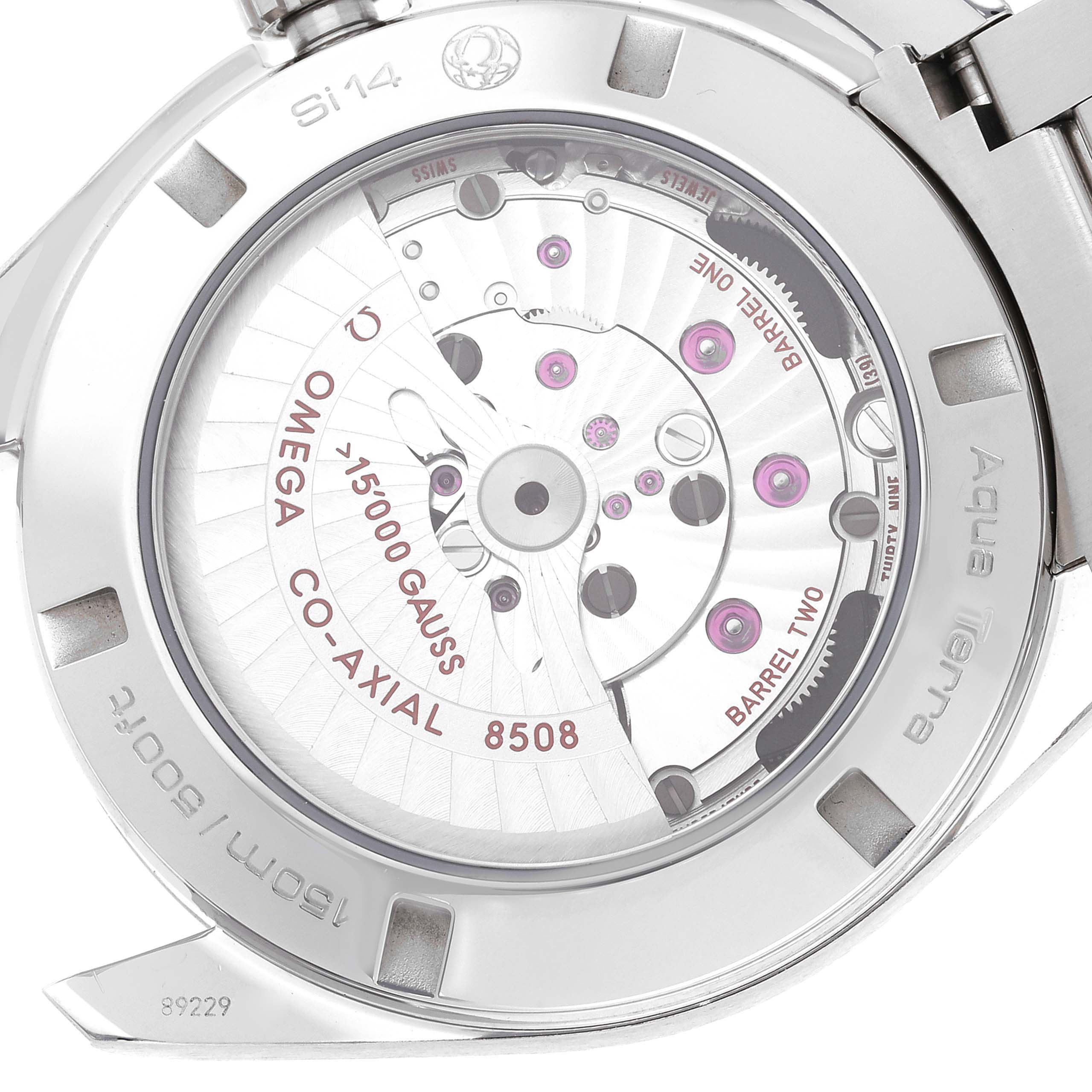 Omega Seamaster Aqua Terra Co-Axial Watch 231.10.42.21.01.002 Box Card