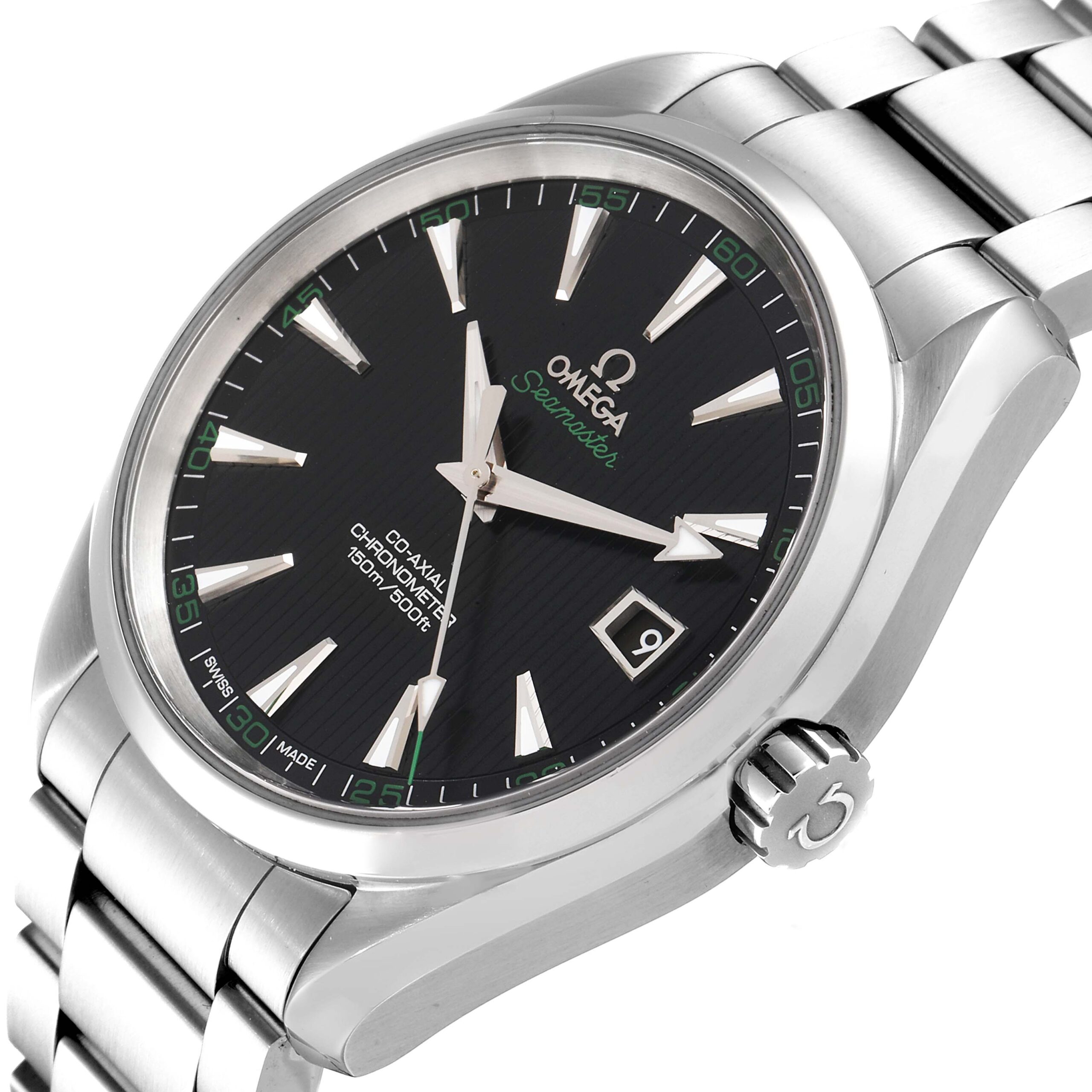 Omega Seamaster Aqua Terra Golf Edition Steel Mens Watch 231.10.42.21.01.001 Card