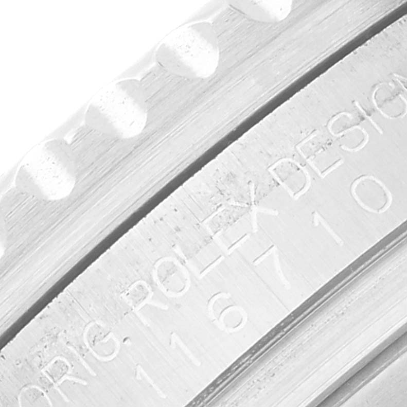 Rolex GMT Master II Black Dial Ceramic Bezel Steel Mens Watch 116710 Box Card