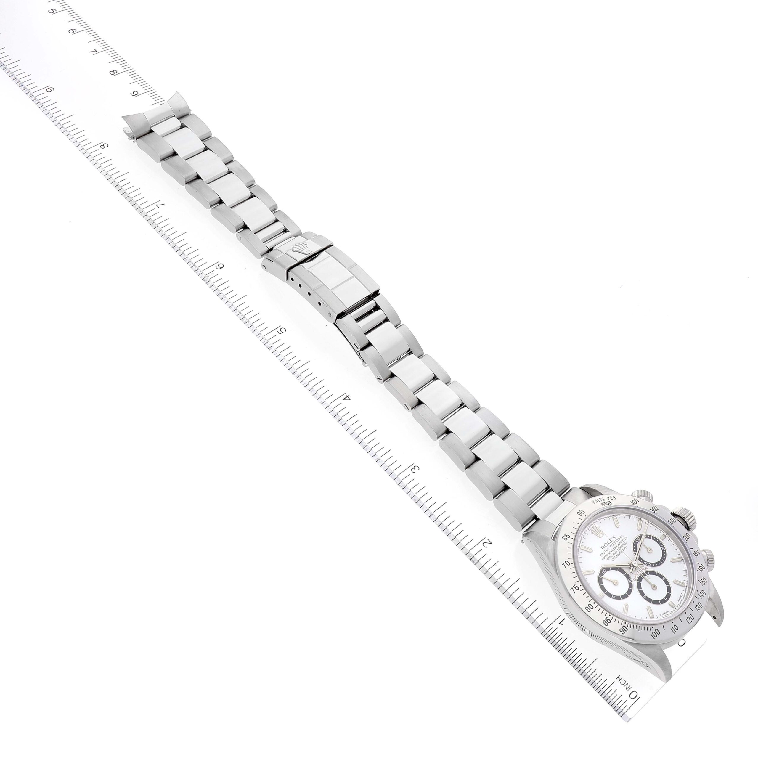 Rolex Daytona Zenith Movement Inverted 6 Watch 16520 Box Papers